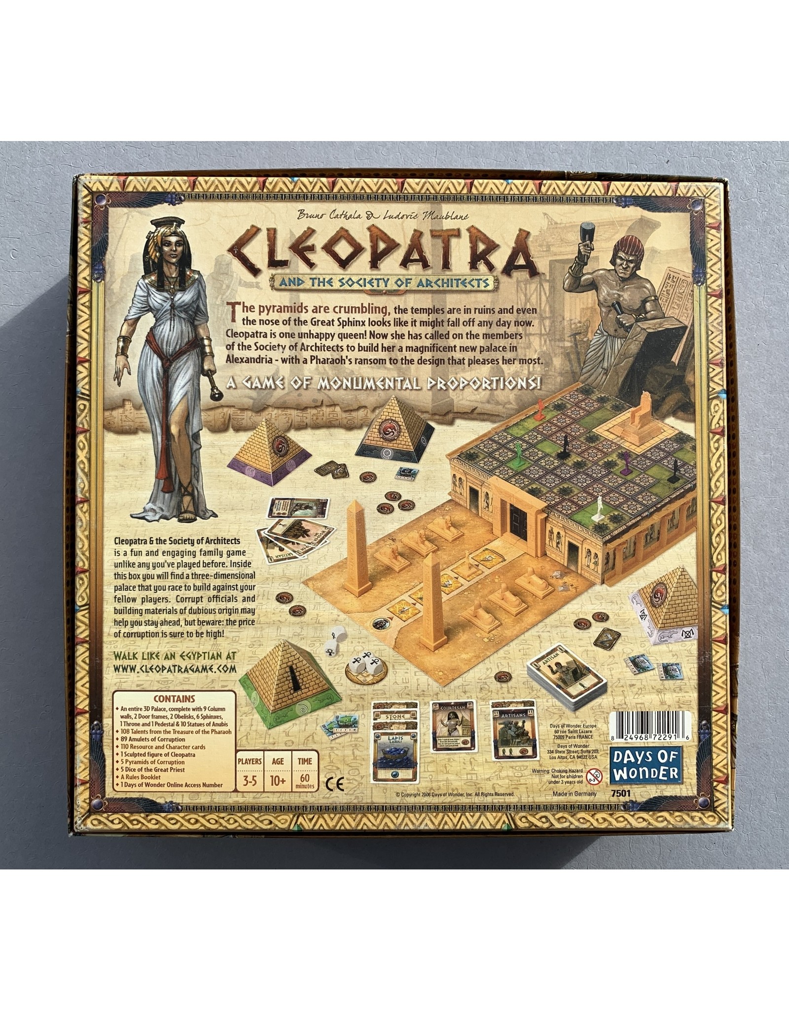 Days of Wonder Cleopatra and the Society of Architects (2006)