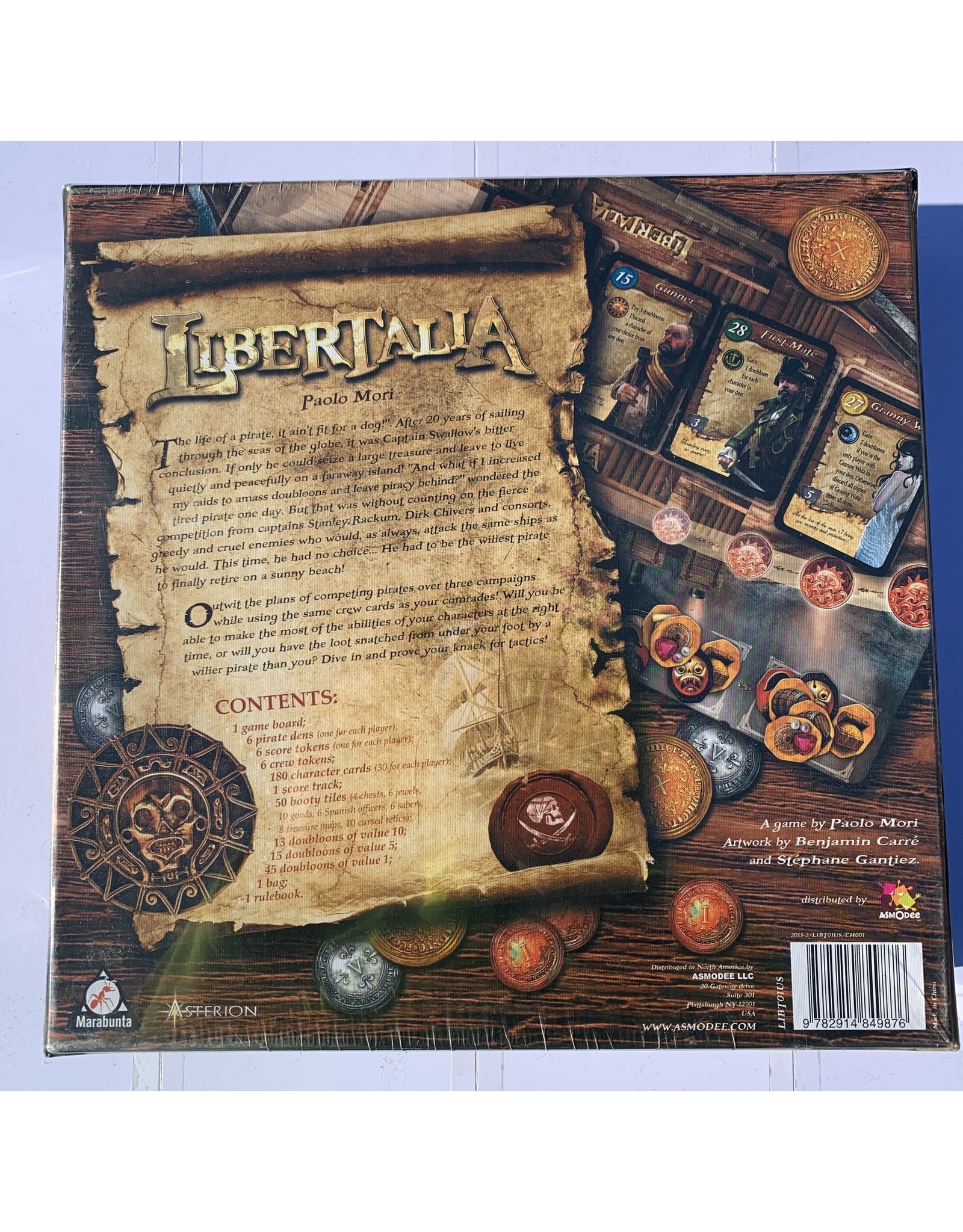 Asmodee Libertalia (2012) NIS