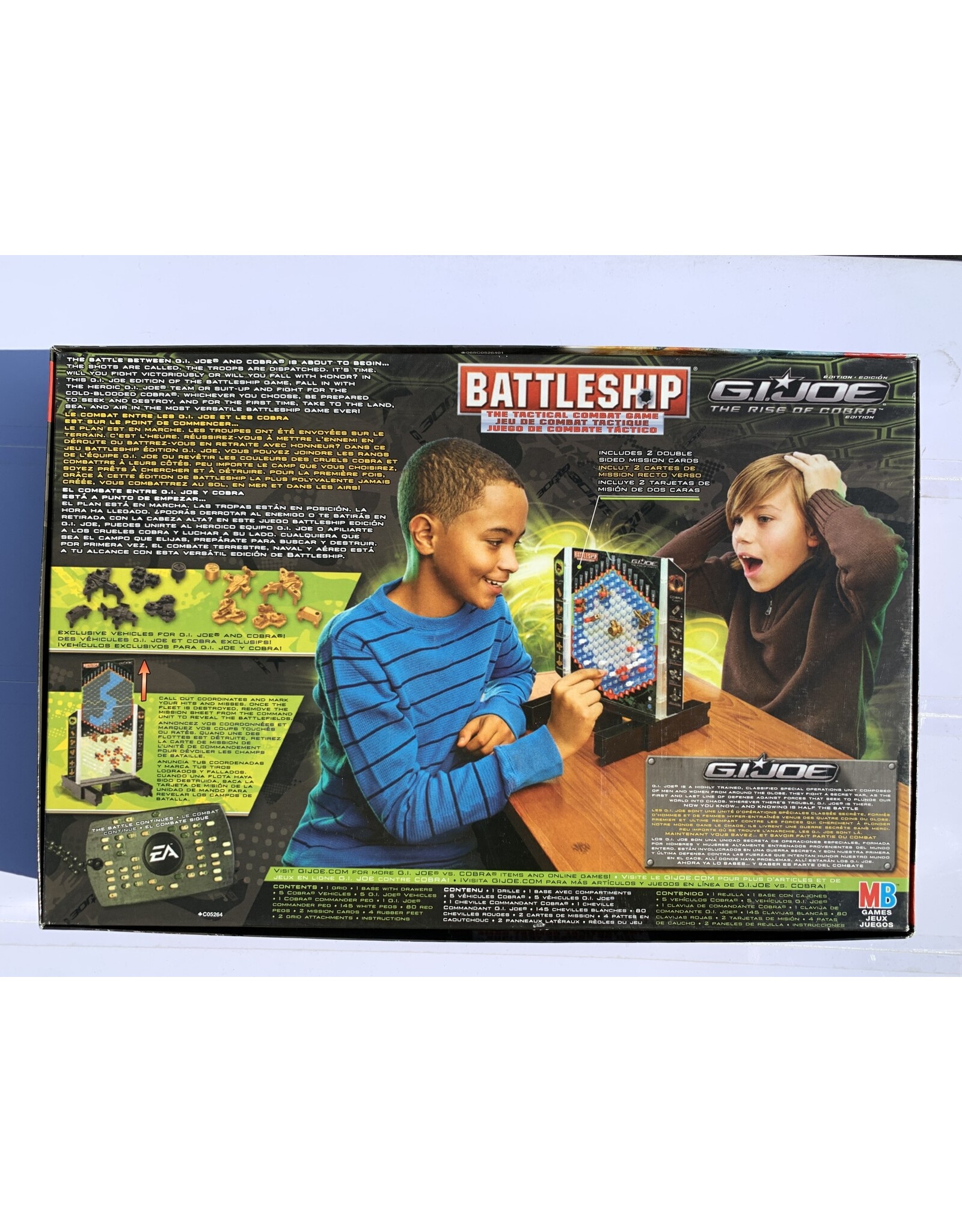 Hasbro Battleship: G.I. JOE The Rise of Cobra Edition (2009)