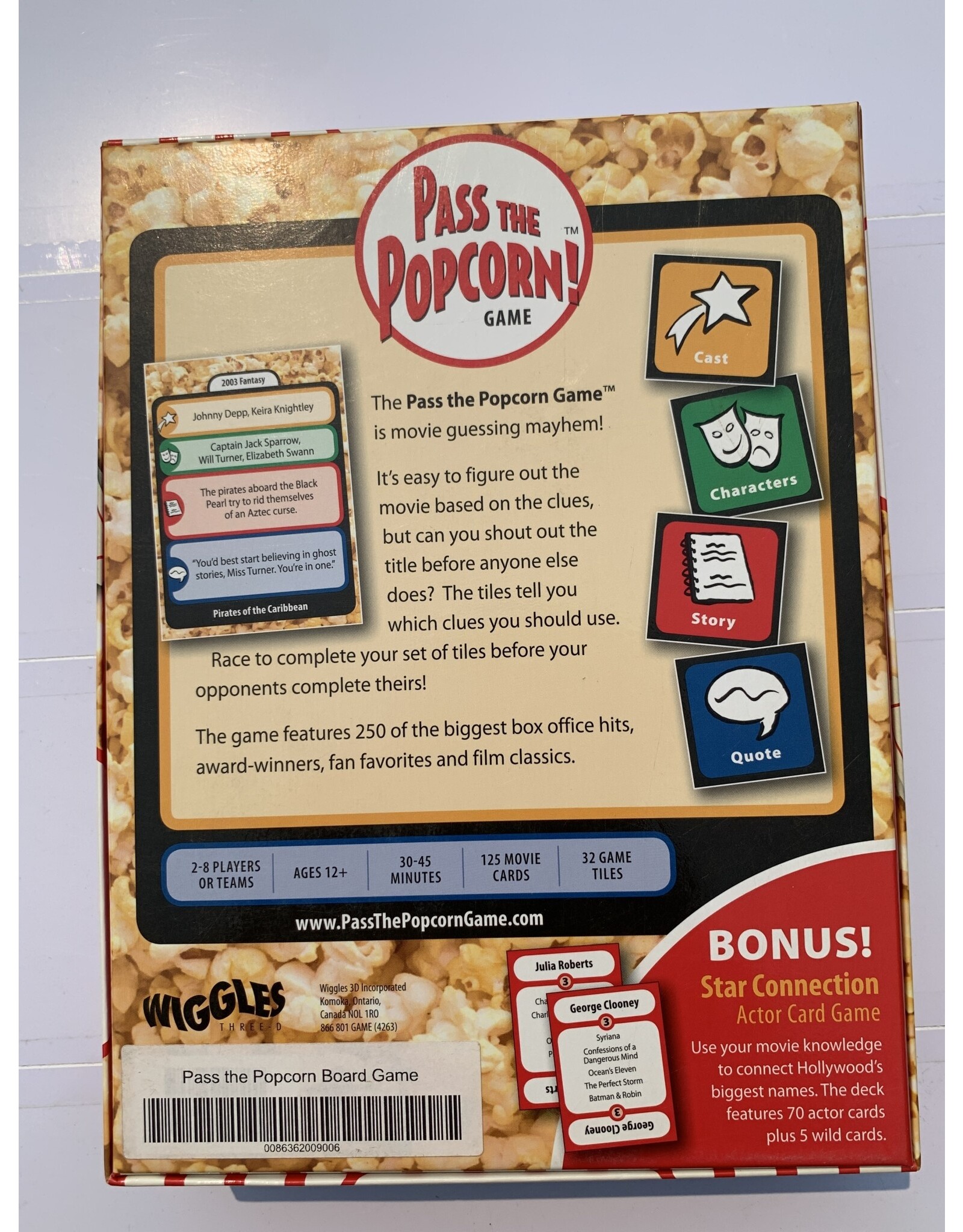 Wiggles 3D Pass the Popcorn! Game (2008)