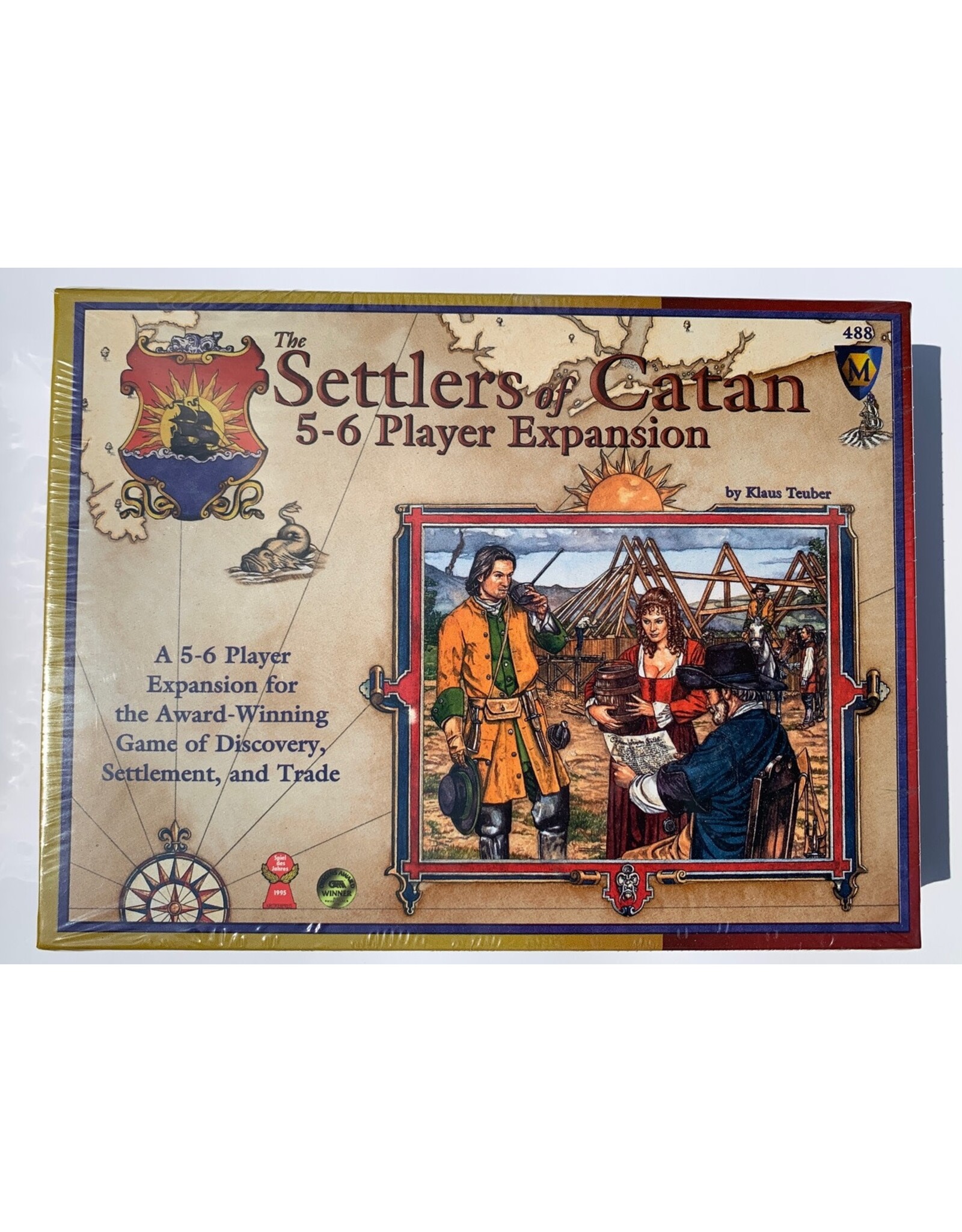 Mayfair CATAN: 5-6 Player Expansion (1996)  (English First Edition) (Made in 1999) (NIS)