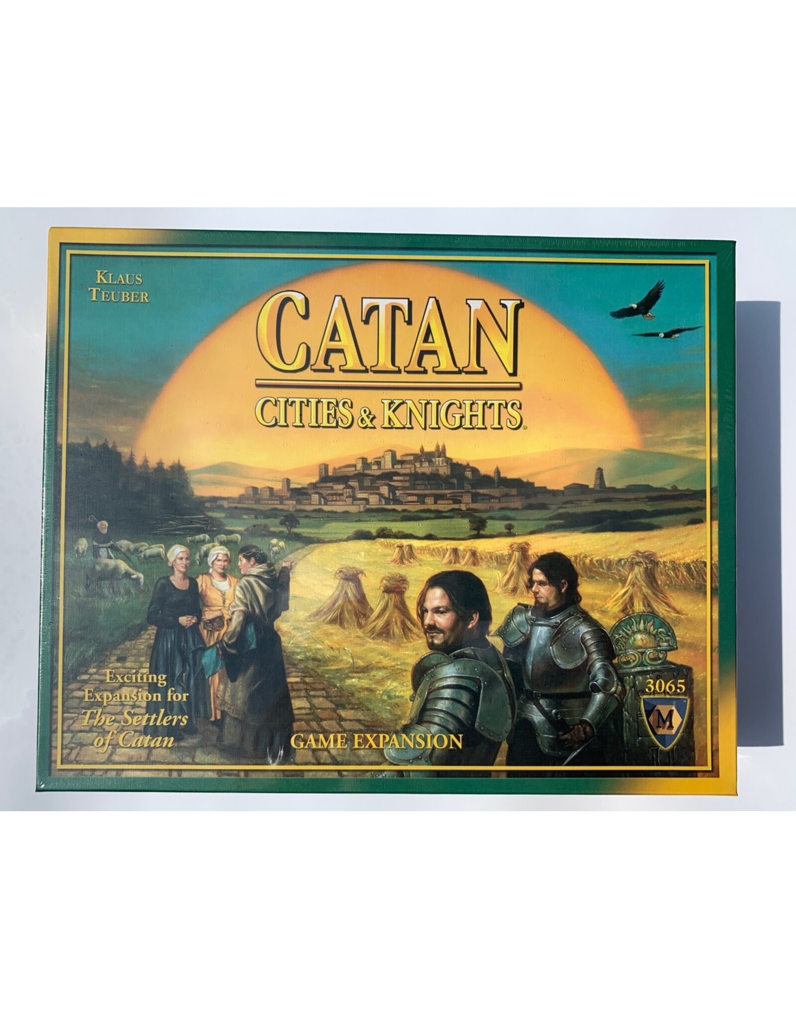 Mayfair CATAN: Cities & Knights – 5-6 Player Extension (2000) (English Second Edition Relaunch) (Made in 2012) (NIS)