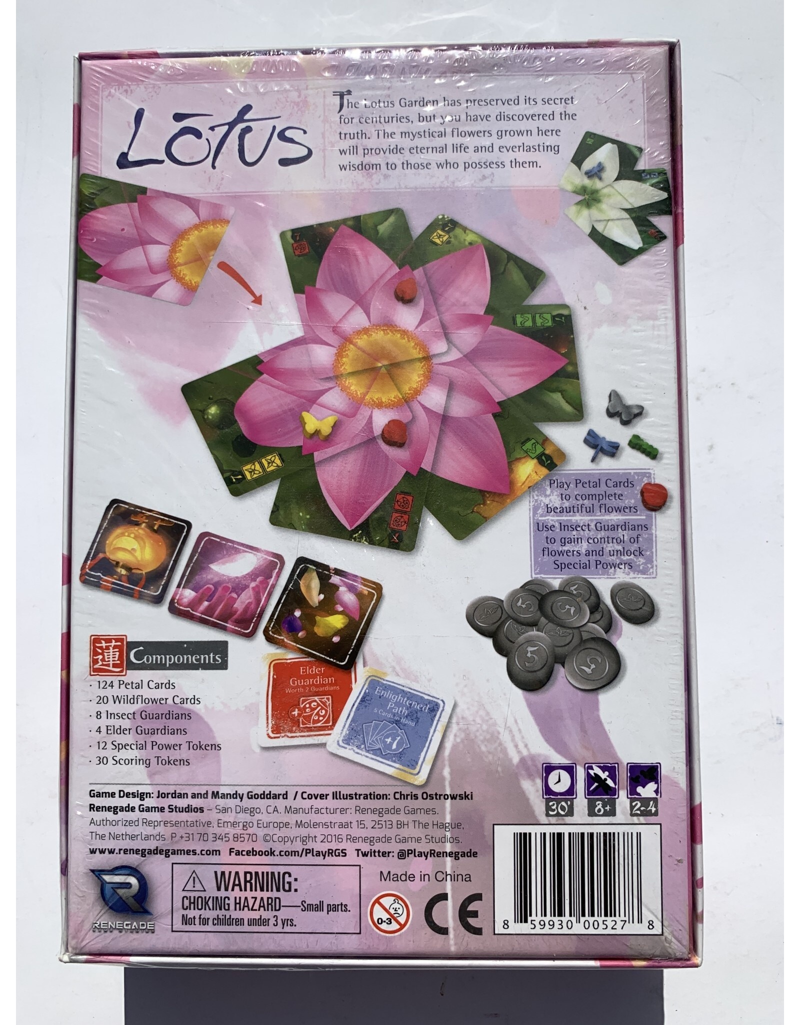 Renegade Game Studios Lotus (2016) NIS