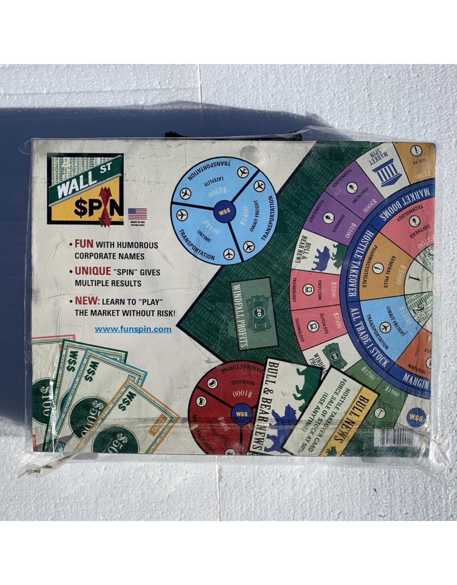 Wall Street Spin Board Games ( NIS)