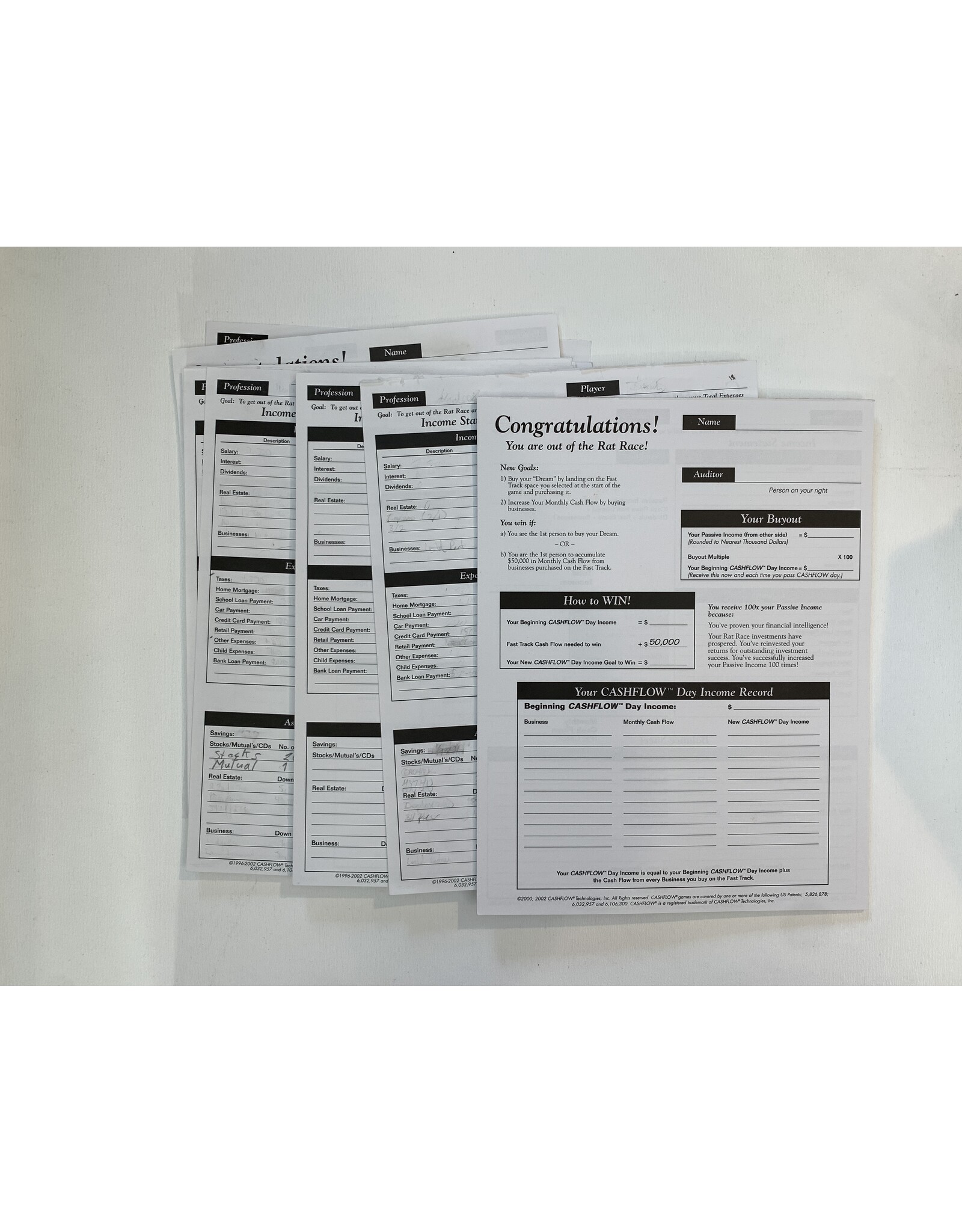 Cashflow 101 (1996) (used) (Made in 2002)