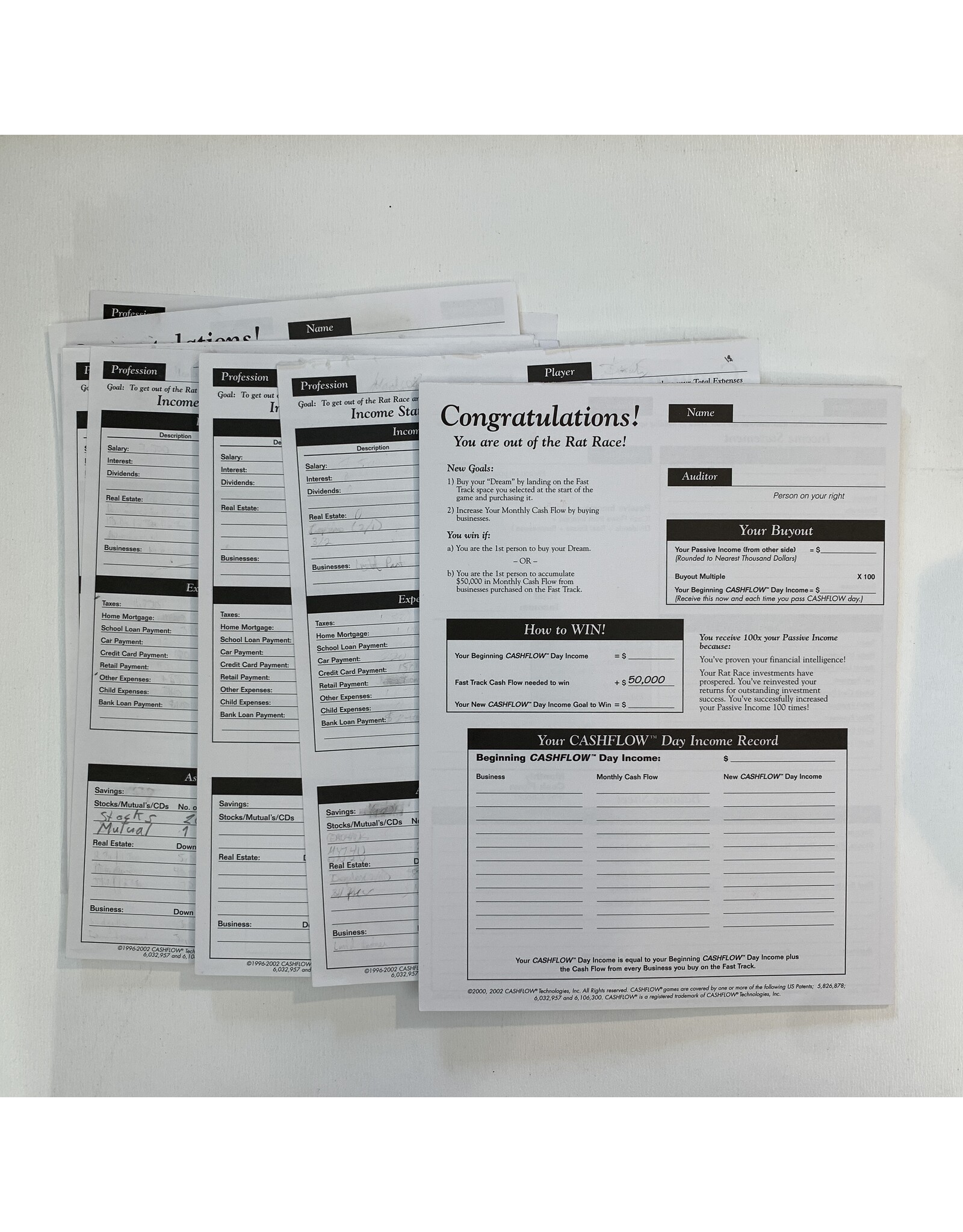 Cashflow 101 (1996) (used) (Made in 2002)