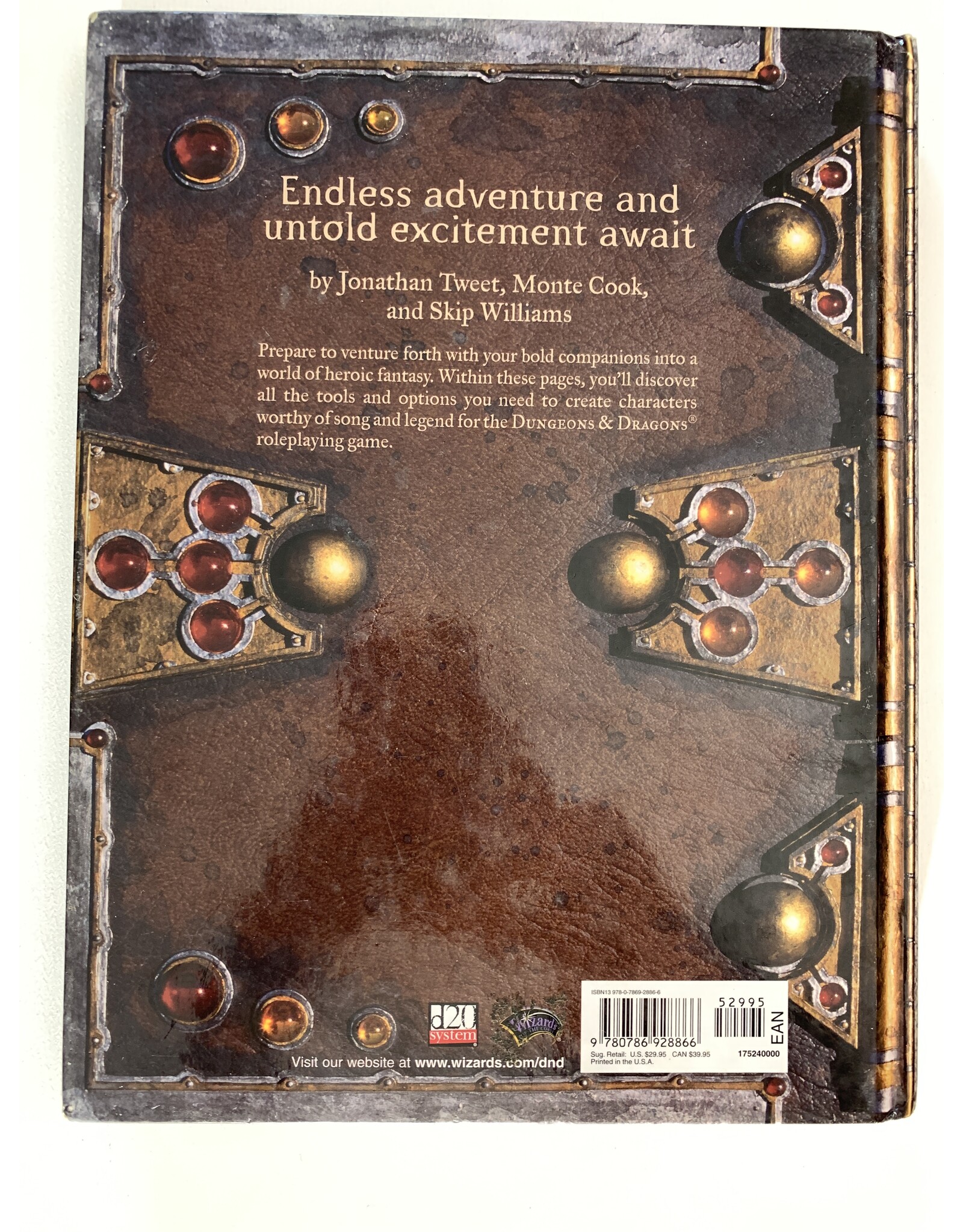 Wizards of the Coast Dungeons & Dragons (3.5 Edition) - Players Handbook  (2001)