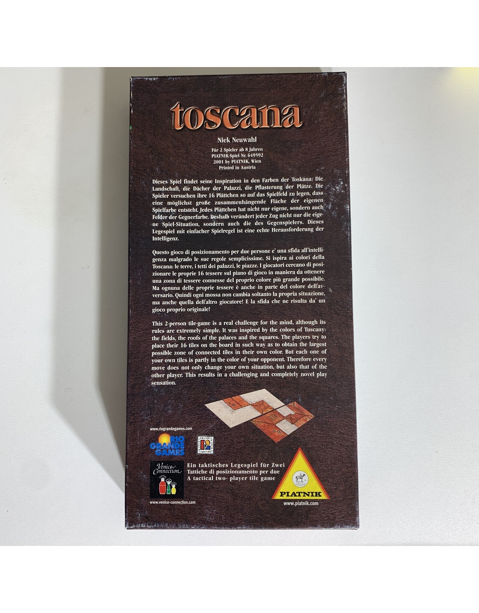 Piatnik Toscana (2001) (used)