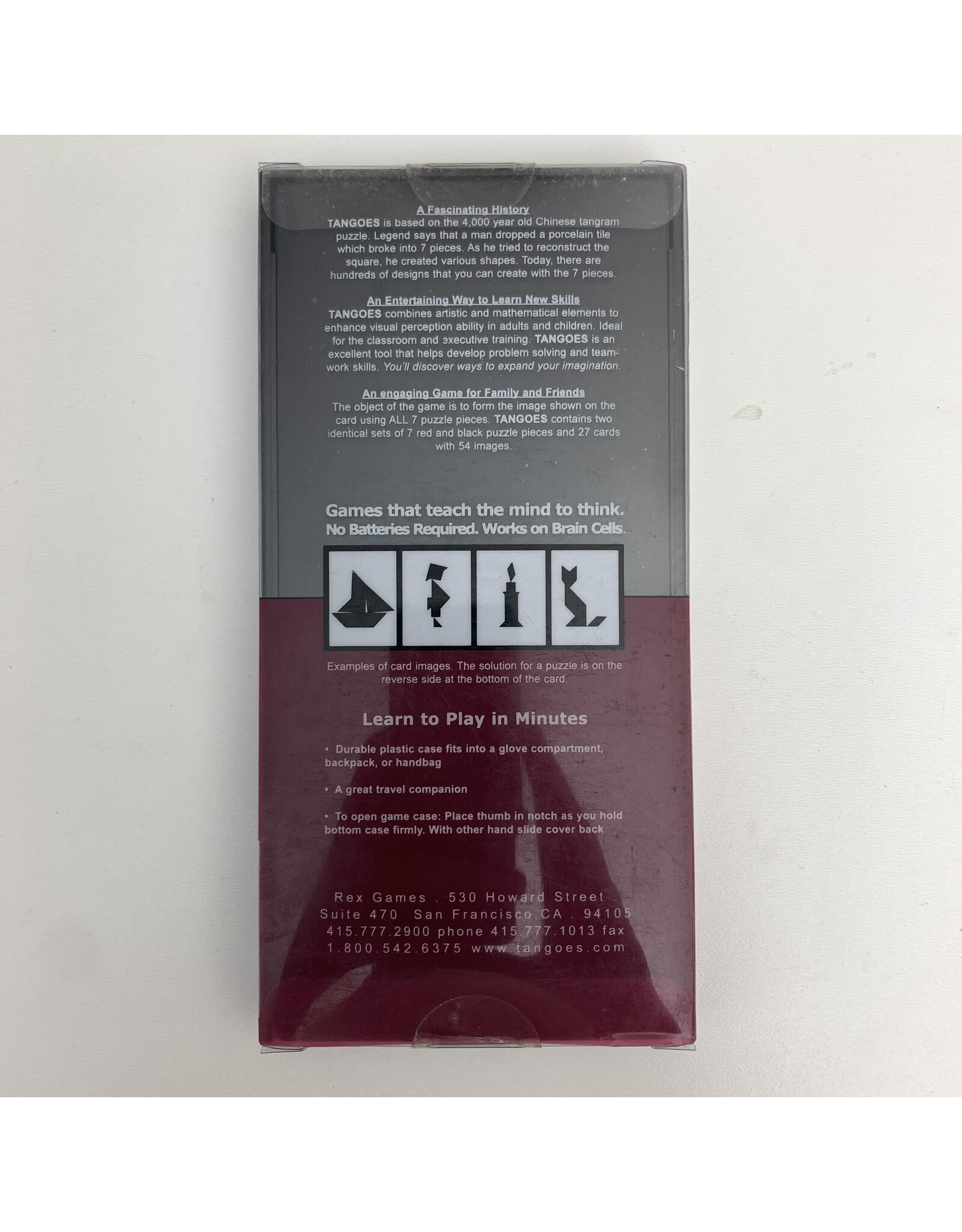 Rex Games Tangoes (1980) (Ultra Tangoes Black NIS) (Made in 2012)