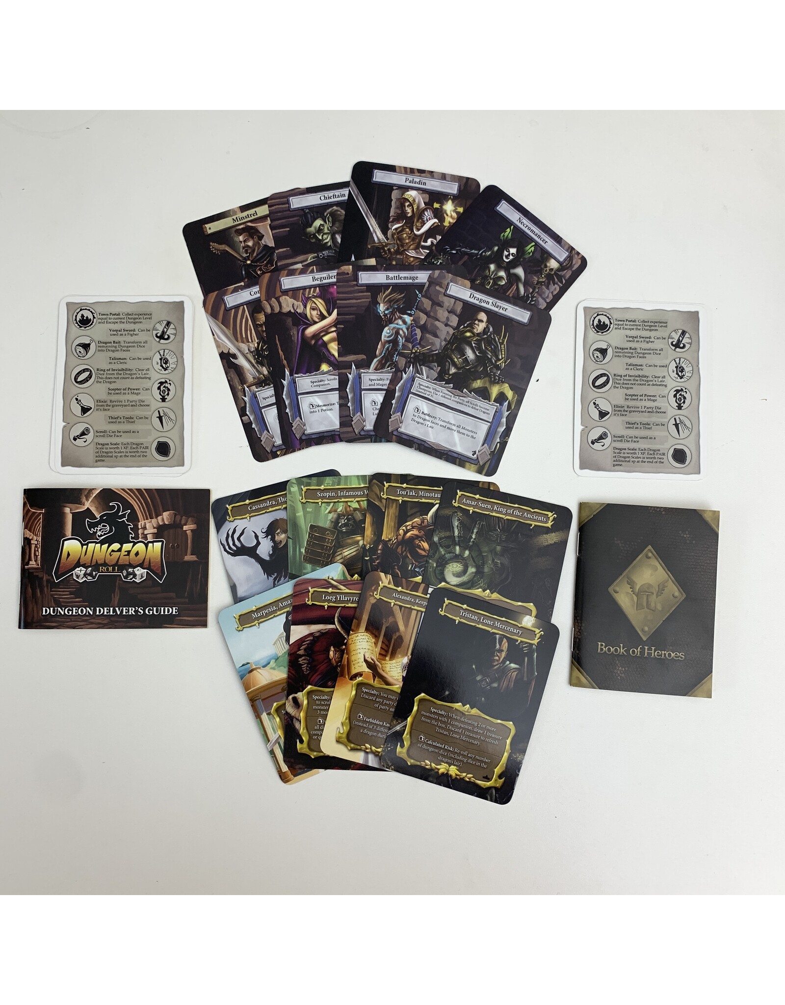 Tasty Minstrel Games Dungeon Roll (2013) (Dungeon Roll + Hero booster pack 2) (used)