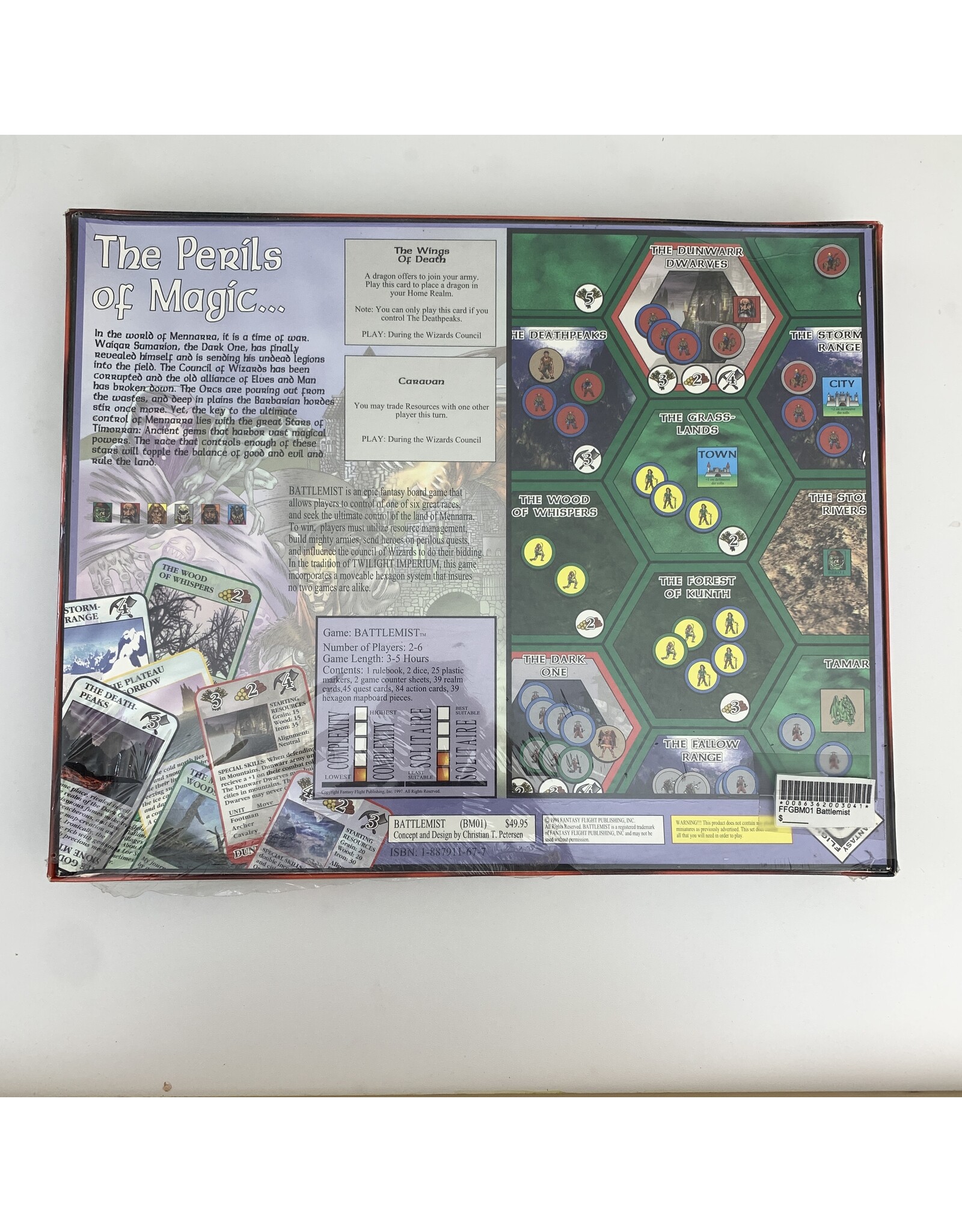 Fantasy Flight Games Battlemist (1998) (The Stars of Timorran) (NIS)