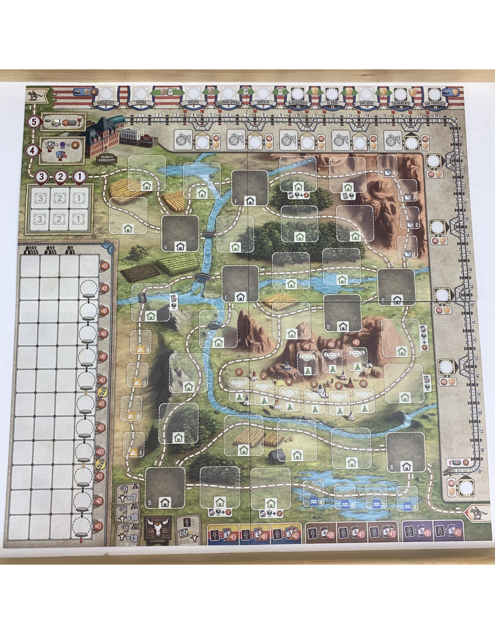 Eggertspiele Great Western Trail Contents Unopened (2016)