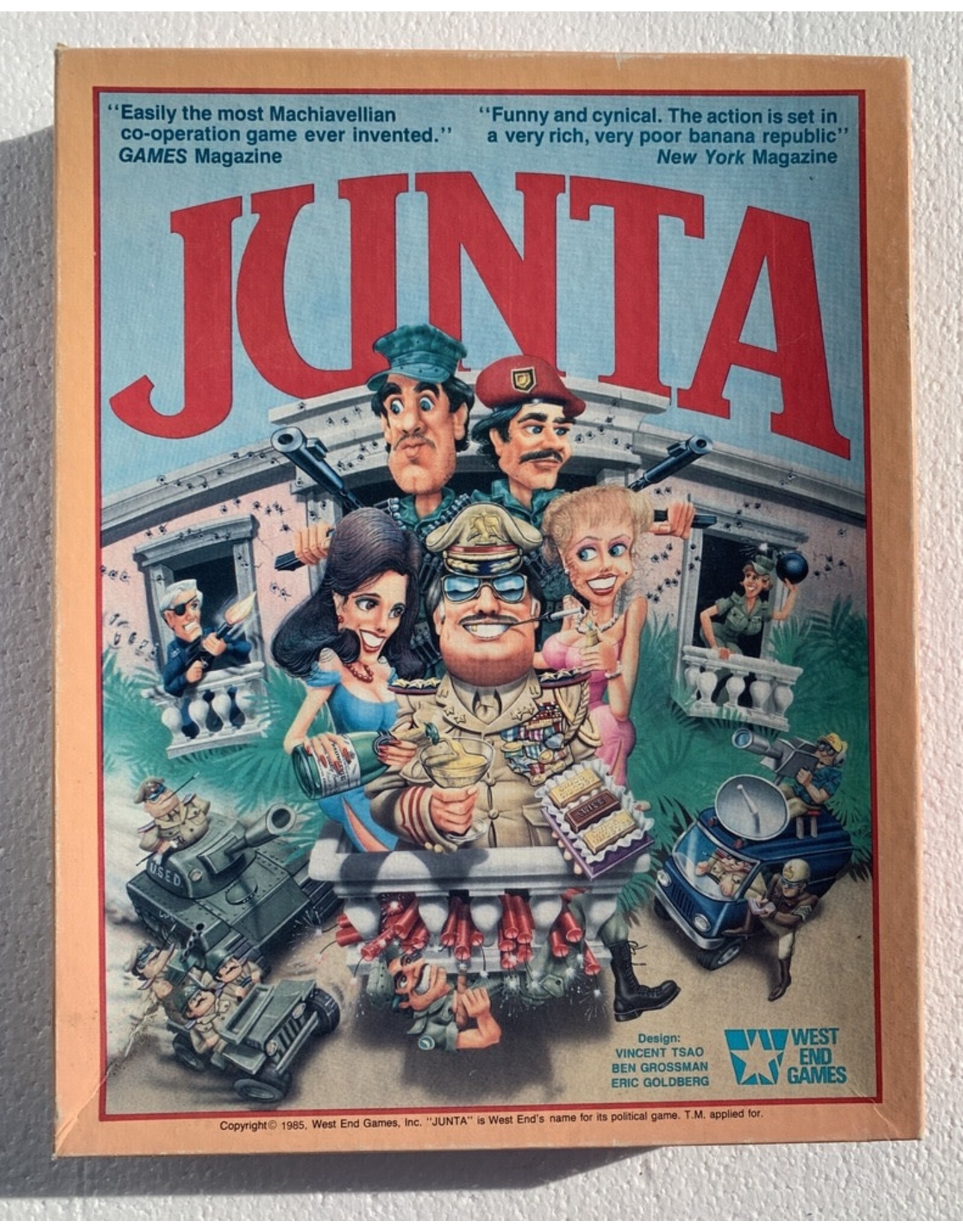 WEST END GAMES Junta (1979) (Made in 1985) (used)