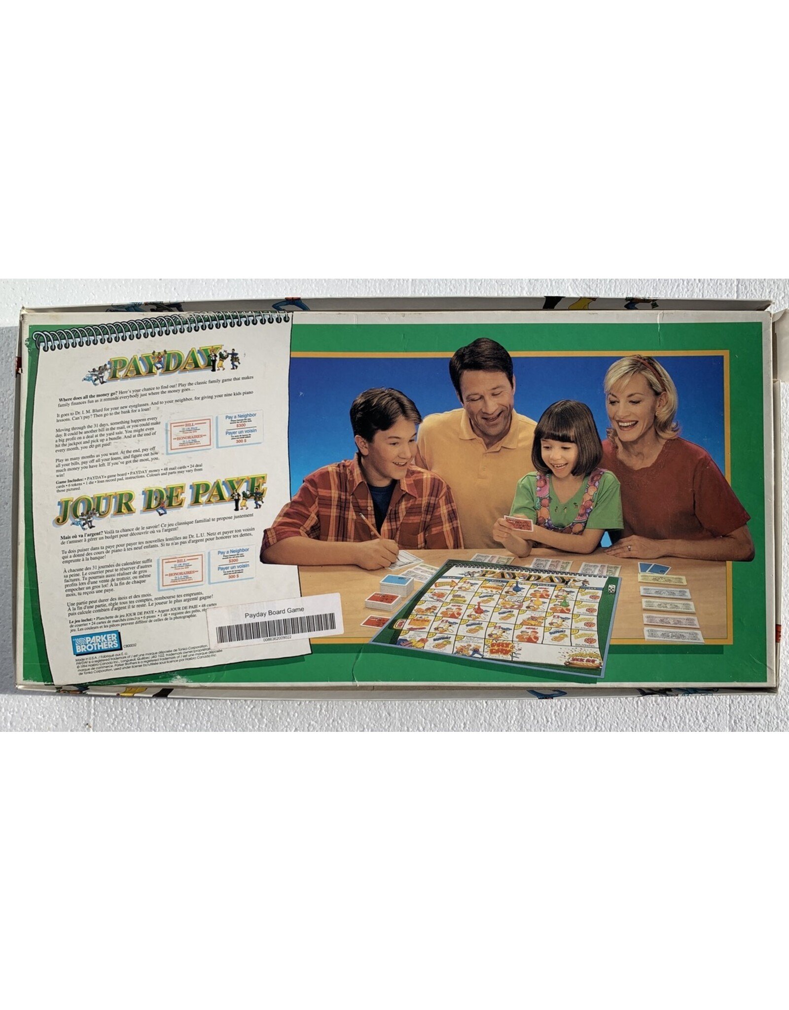 PARKER BROTHERS Pay Day (1974) (Used) (Made in 1994)