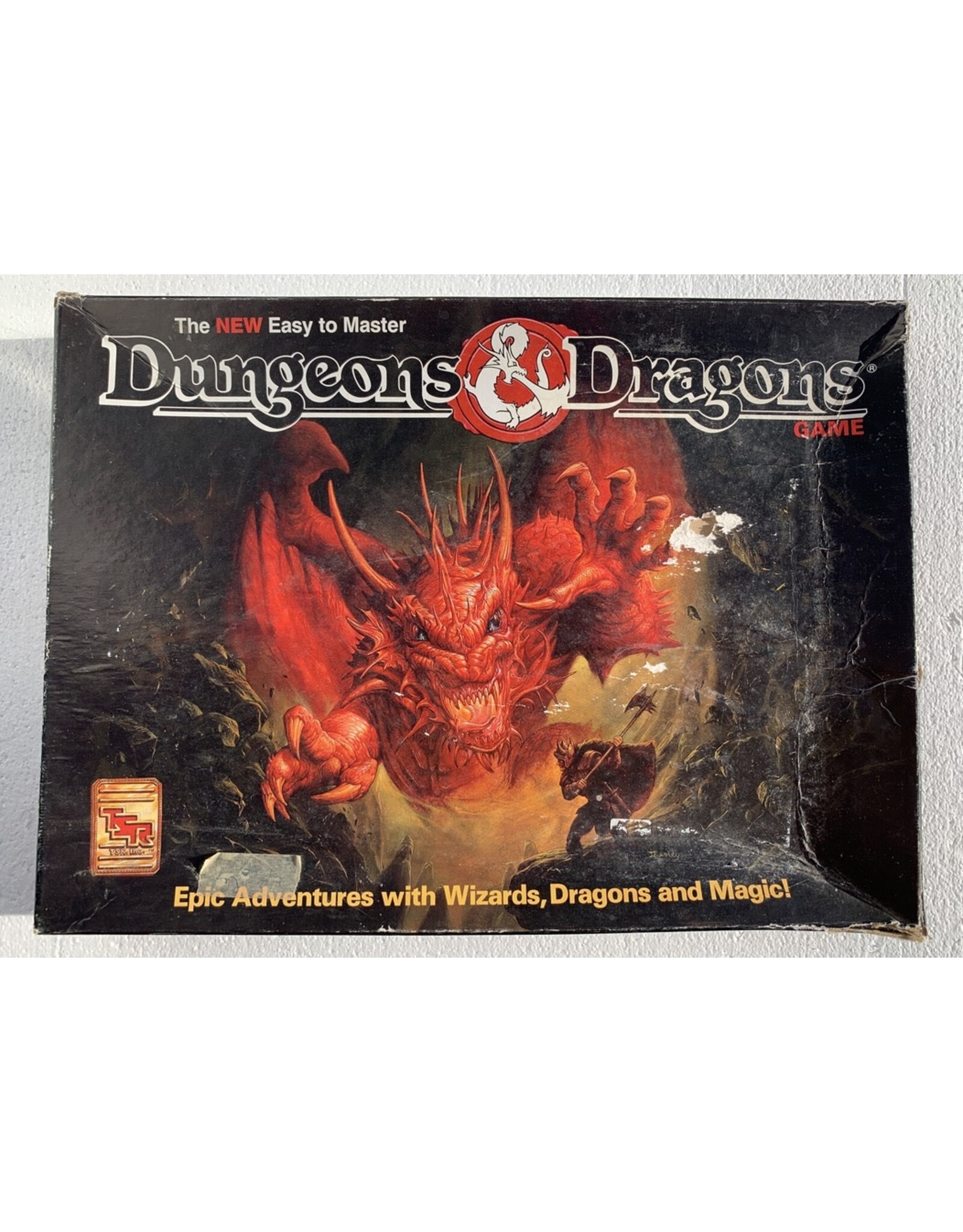 TSR The New Easy to Master Dungeons & Dragons Used (1991) (TSR 1070) incomplete
