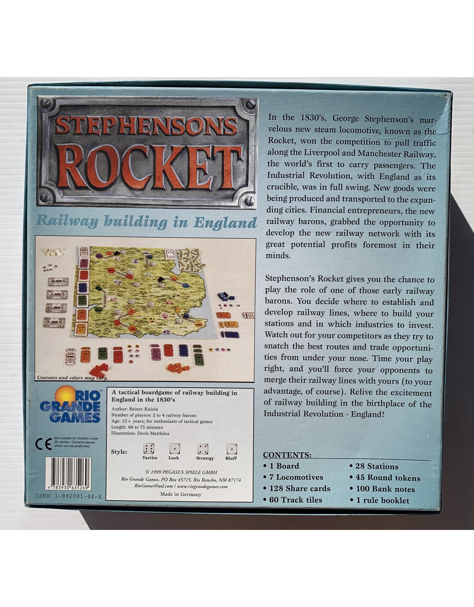 Rio Grande Stephenson's Rocket (1999) (Unpunched) (used)