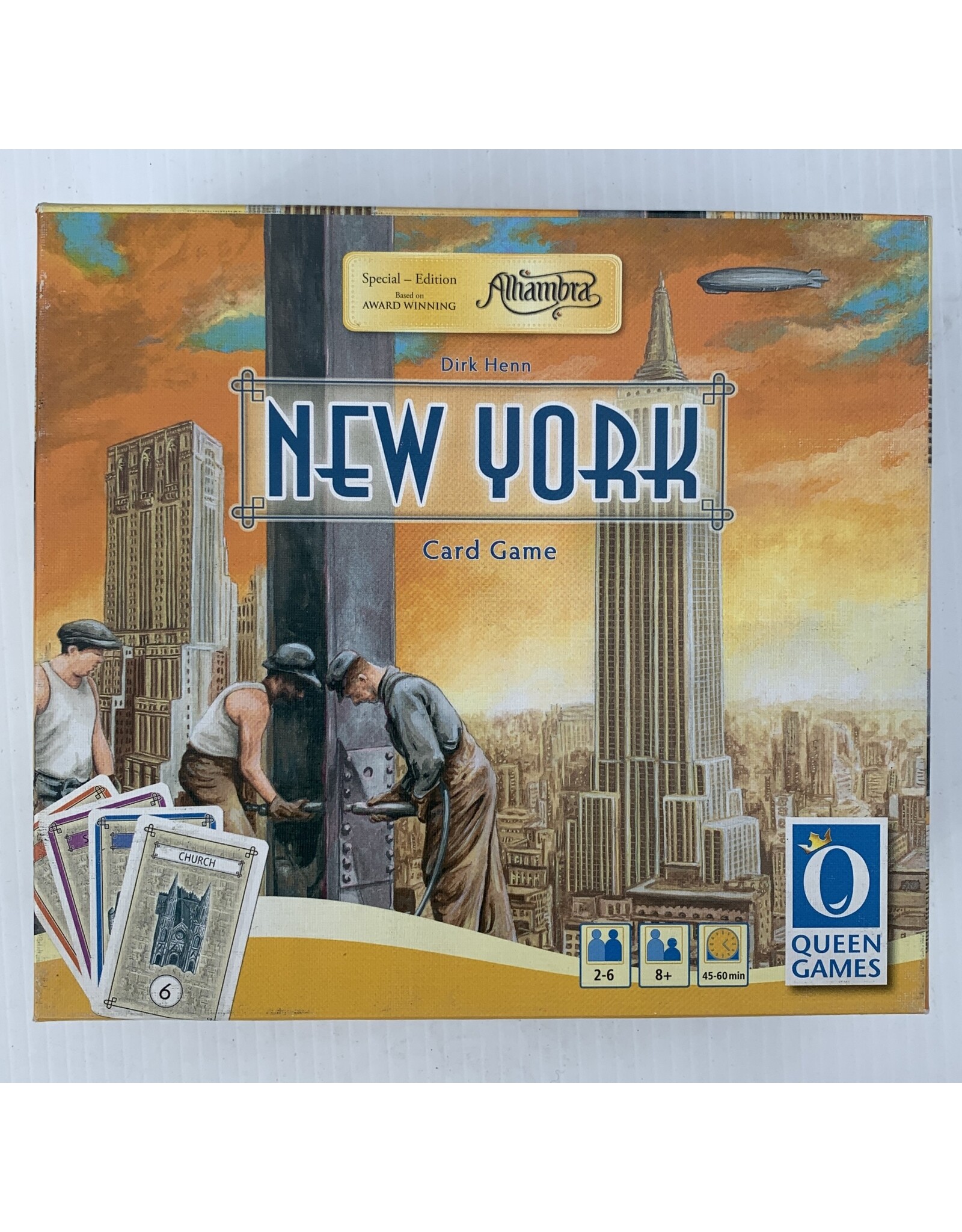 Queen Games Alhambra: The Card Game (1992) (New  York  Card Game) (Used) (2011)