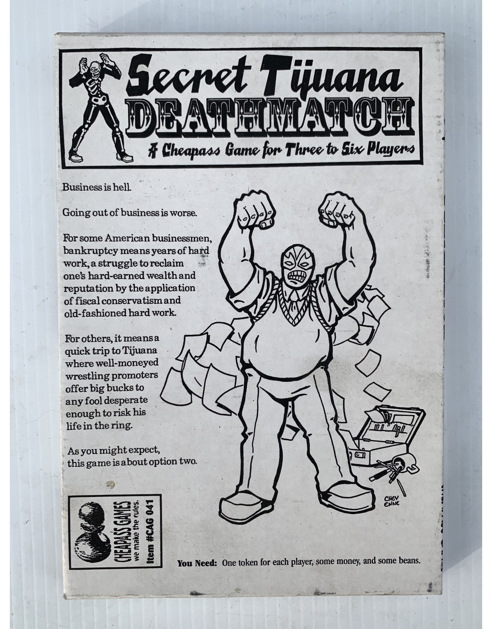 Secret Tijuana Deathmatch (2005) (Card Game)