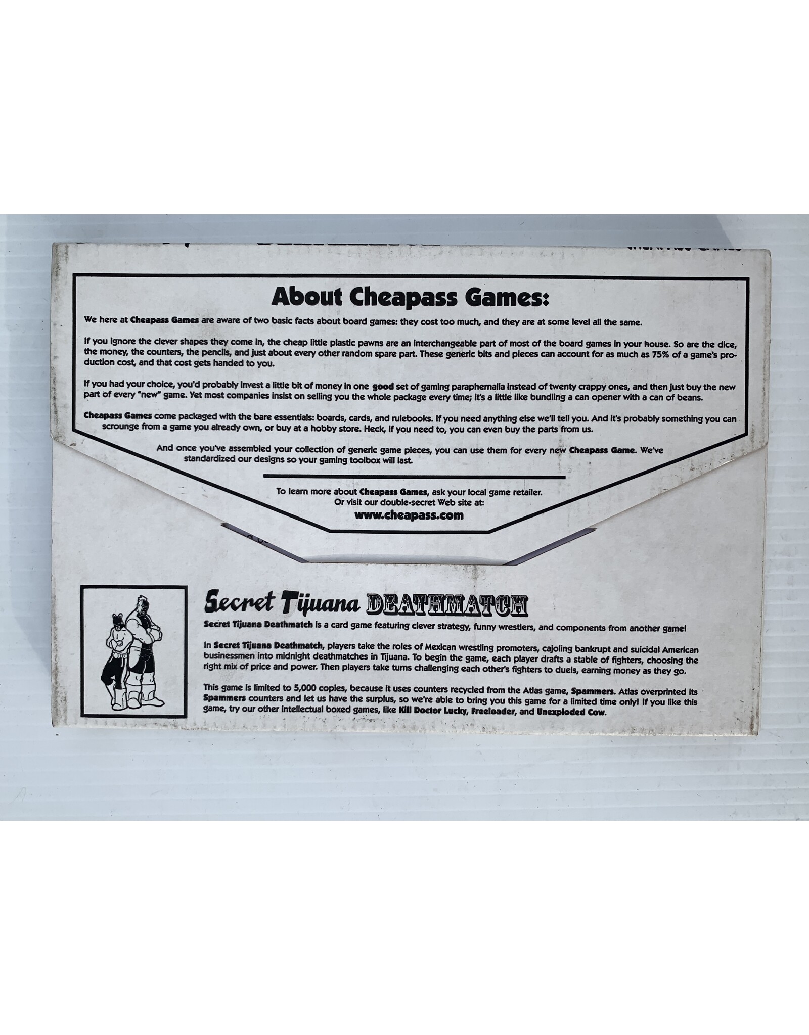 Secret Tijuana Deathmatch (2005) (Card Game)