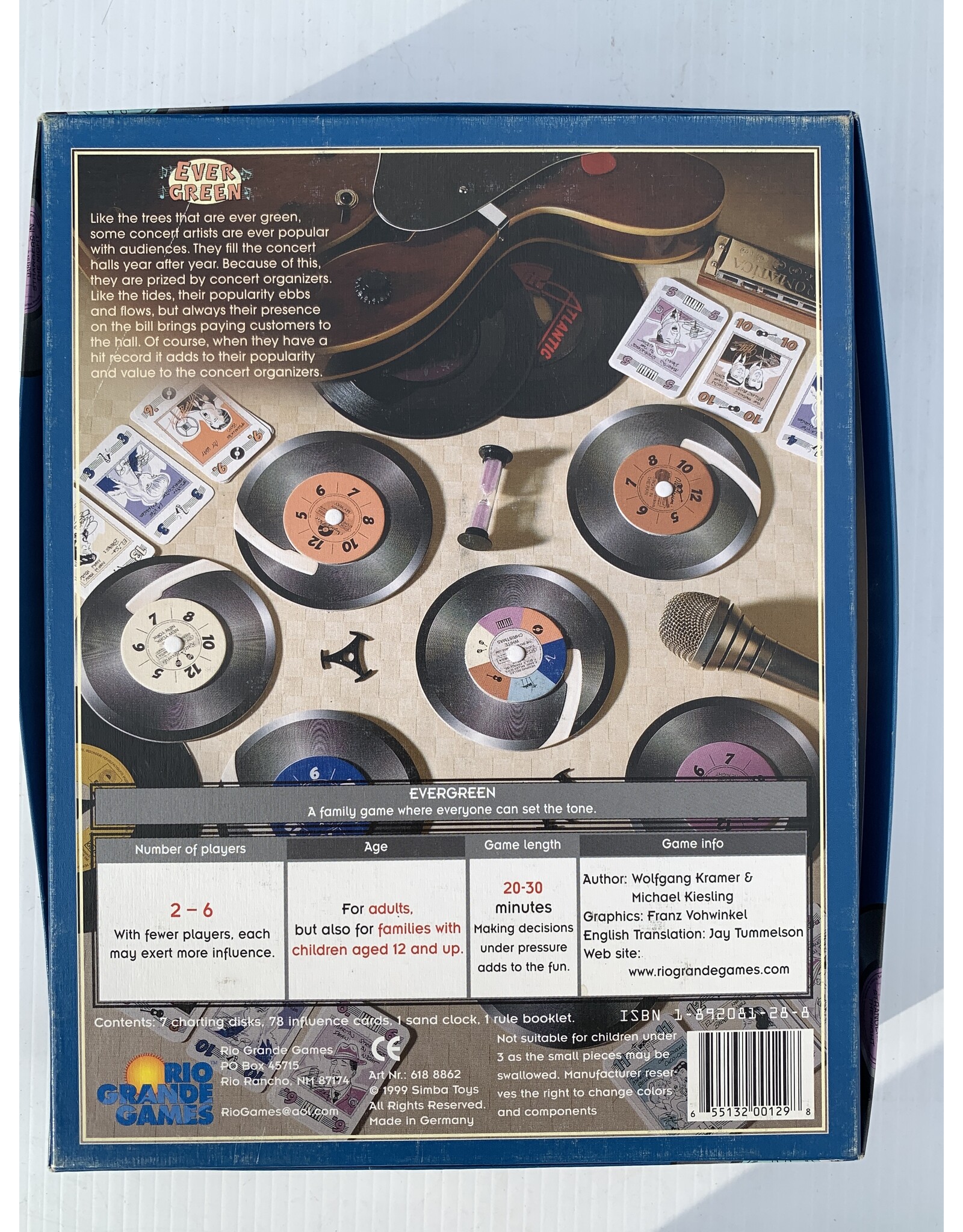 Rio Grande Evergreen (1999) (used)