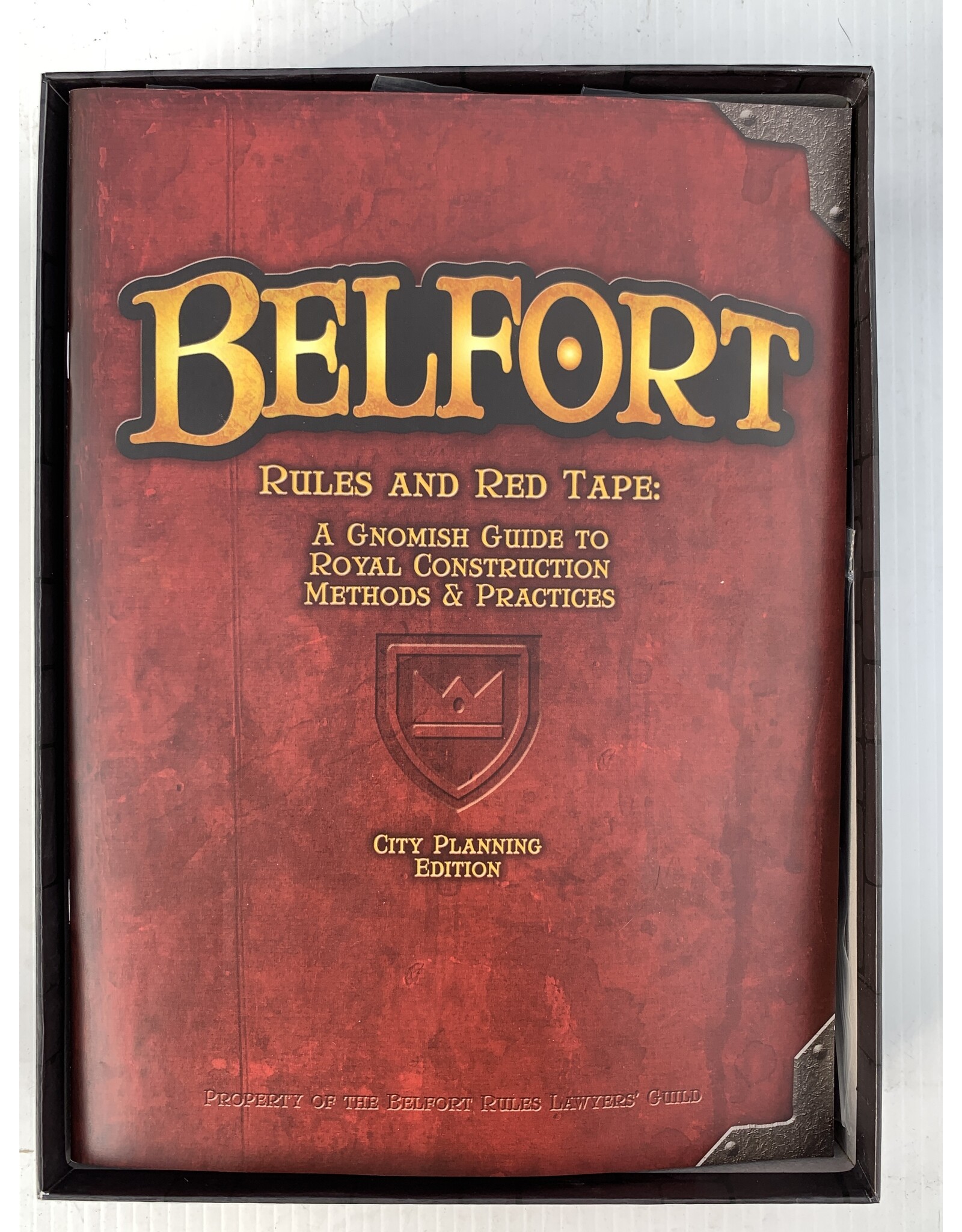 TMG Belfort Used Board Game (2011)