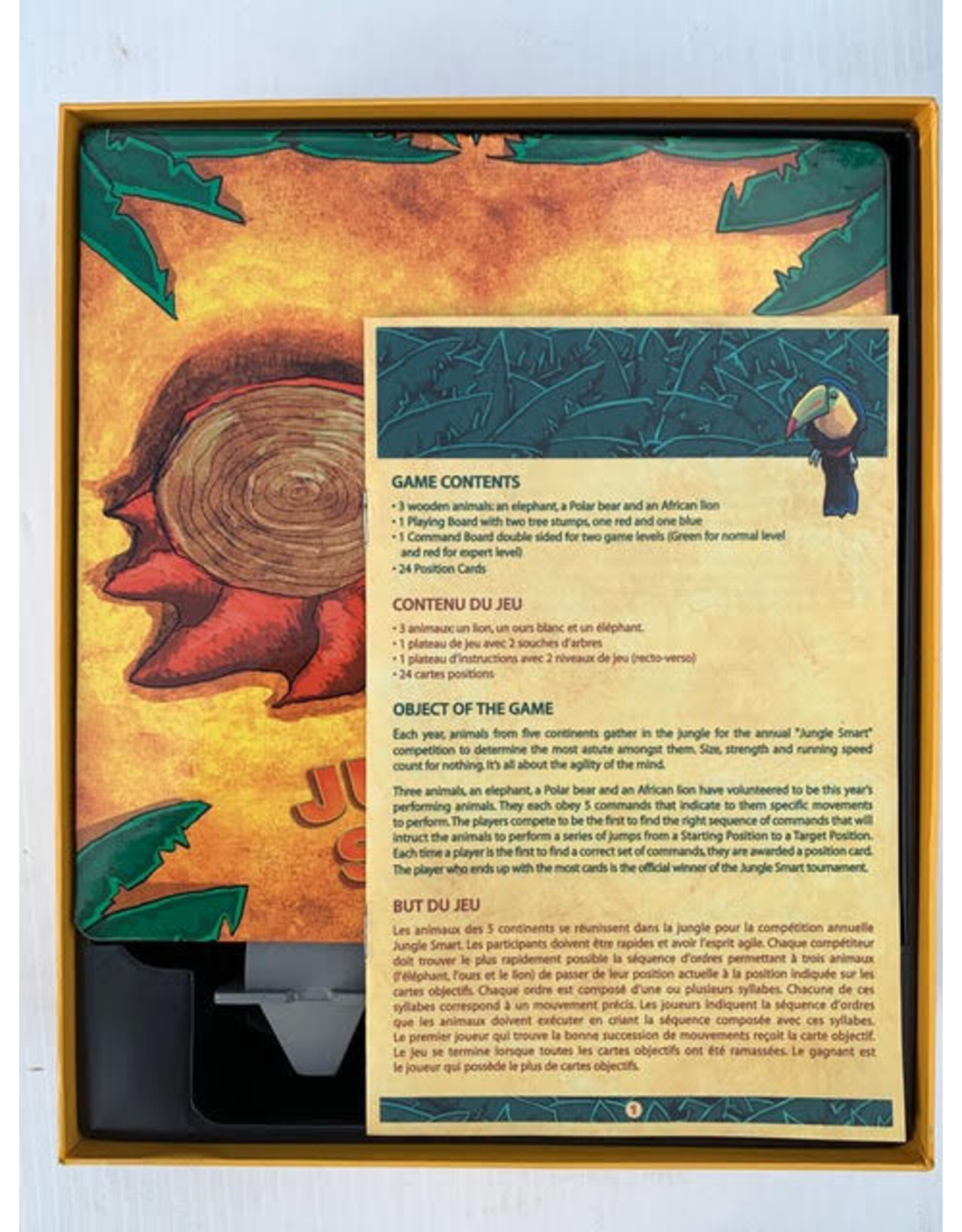 FoxMind Jungle Smart Used Board Game (2004)