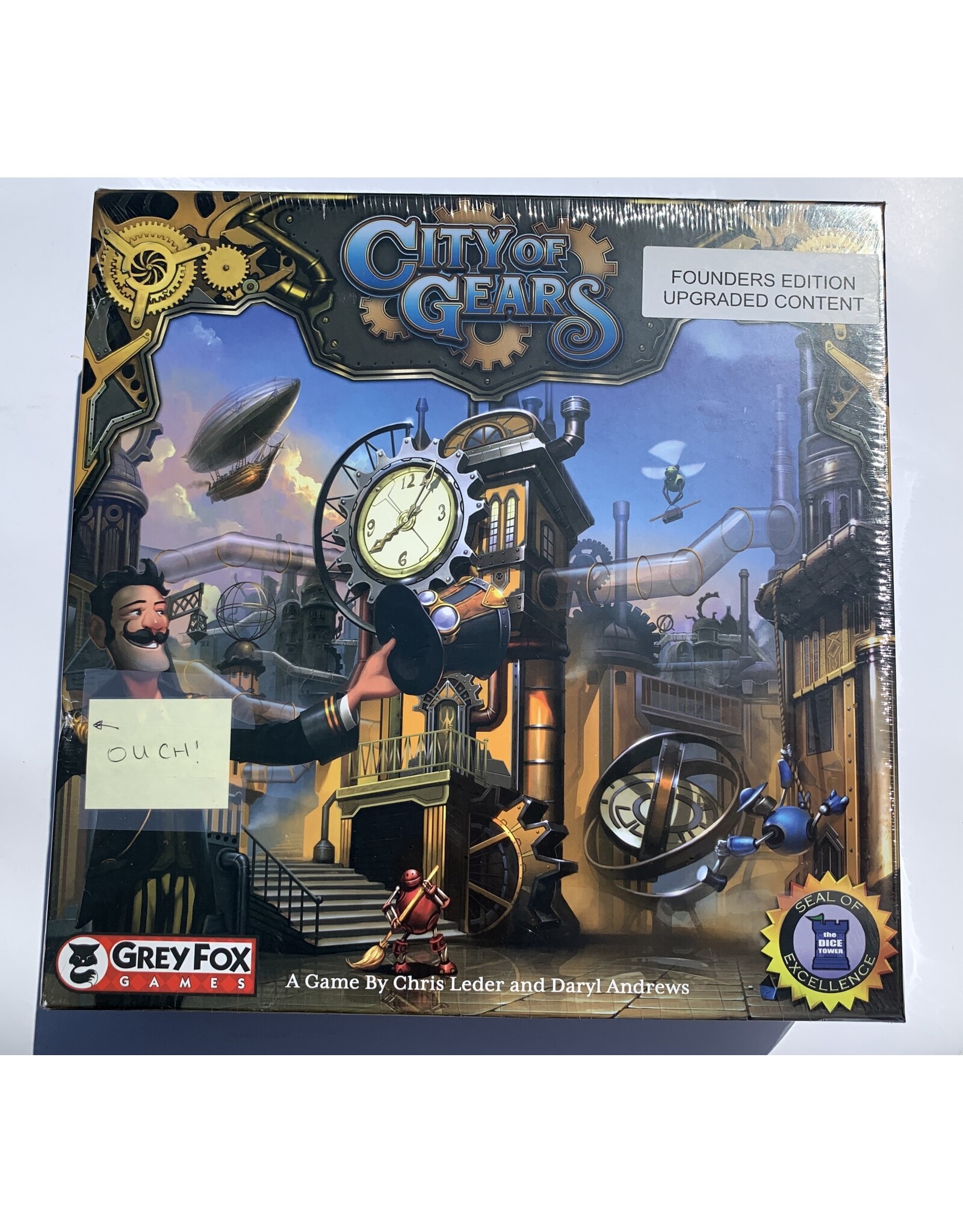 Grey Fox Games City of Gears NIS (2012) Founders edition