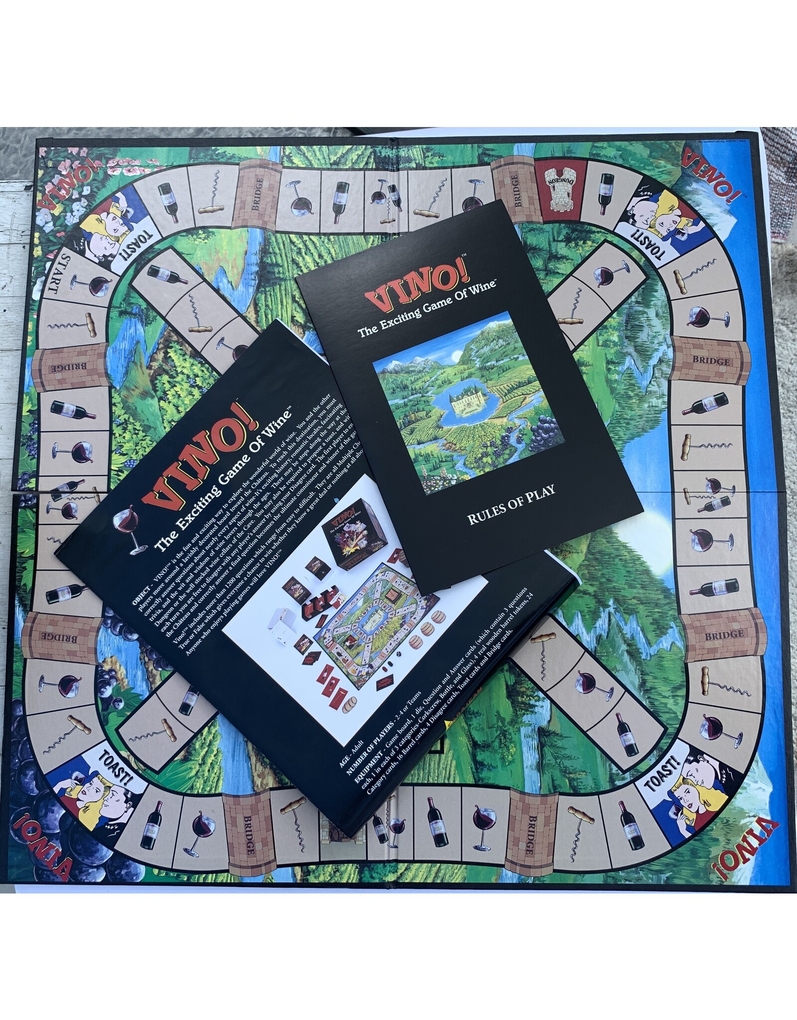 Carajean Vino! The exciting game of wine (1994) (used)
