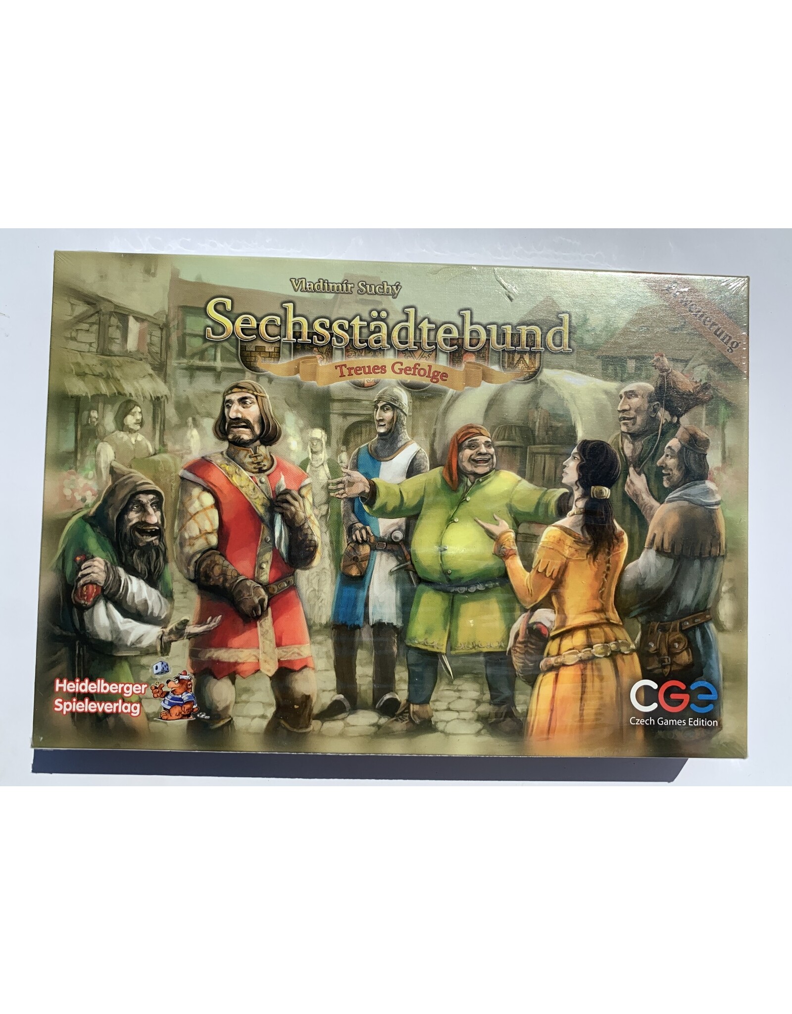 Czech Games Edition League of Six: Loyal Retinue (2008) (NIS) (German edition) (Sechsstädtebund: Treues Gefolge)