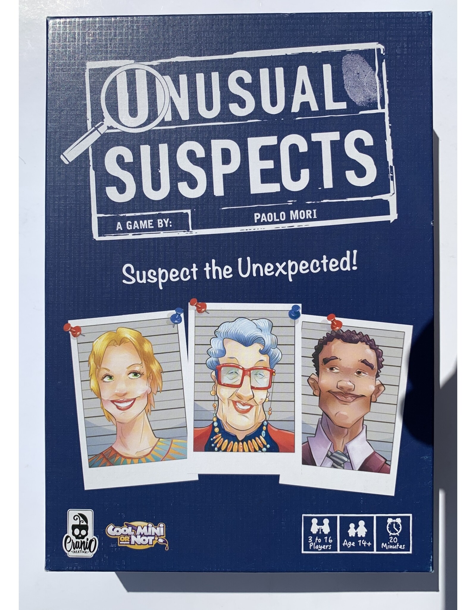 Cranio Creations Unusual Suspects Used Board Game (2015)