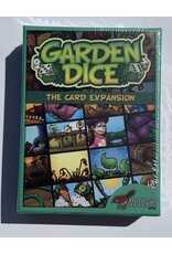 Meridae Garden Dice Used Board Game (2012) +  Garden Dice: The Card Expansion NIS (2013)