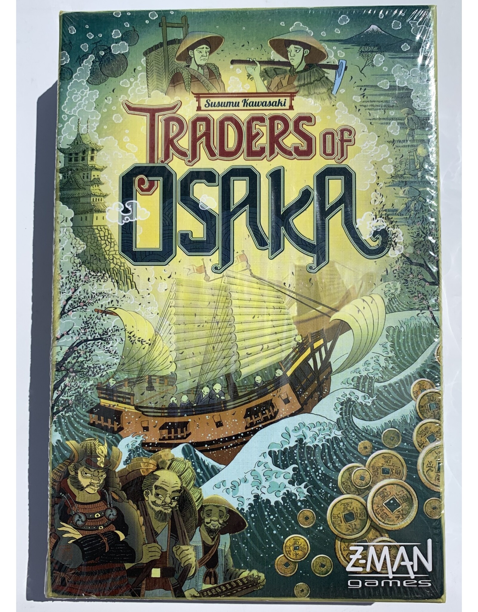 Z-Man Games Traders of Osaka (2006)  (Made in 2015) (NIS)