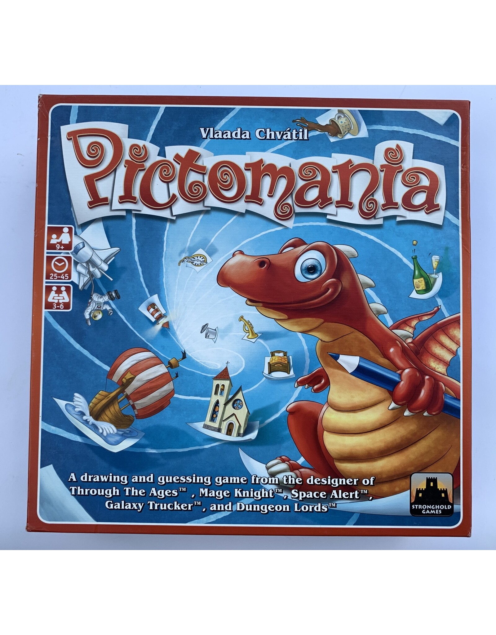 Stronghold Games Pictomania Used Board Game (2014) 1st edition