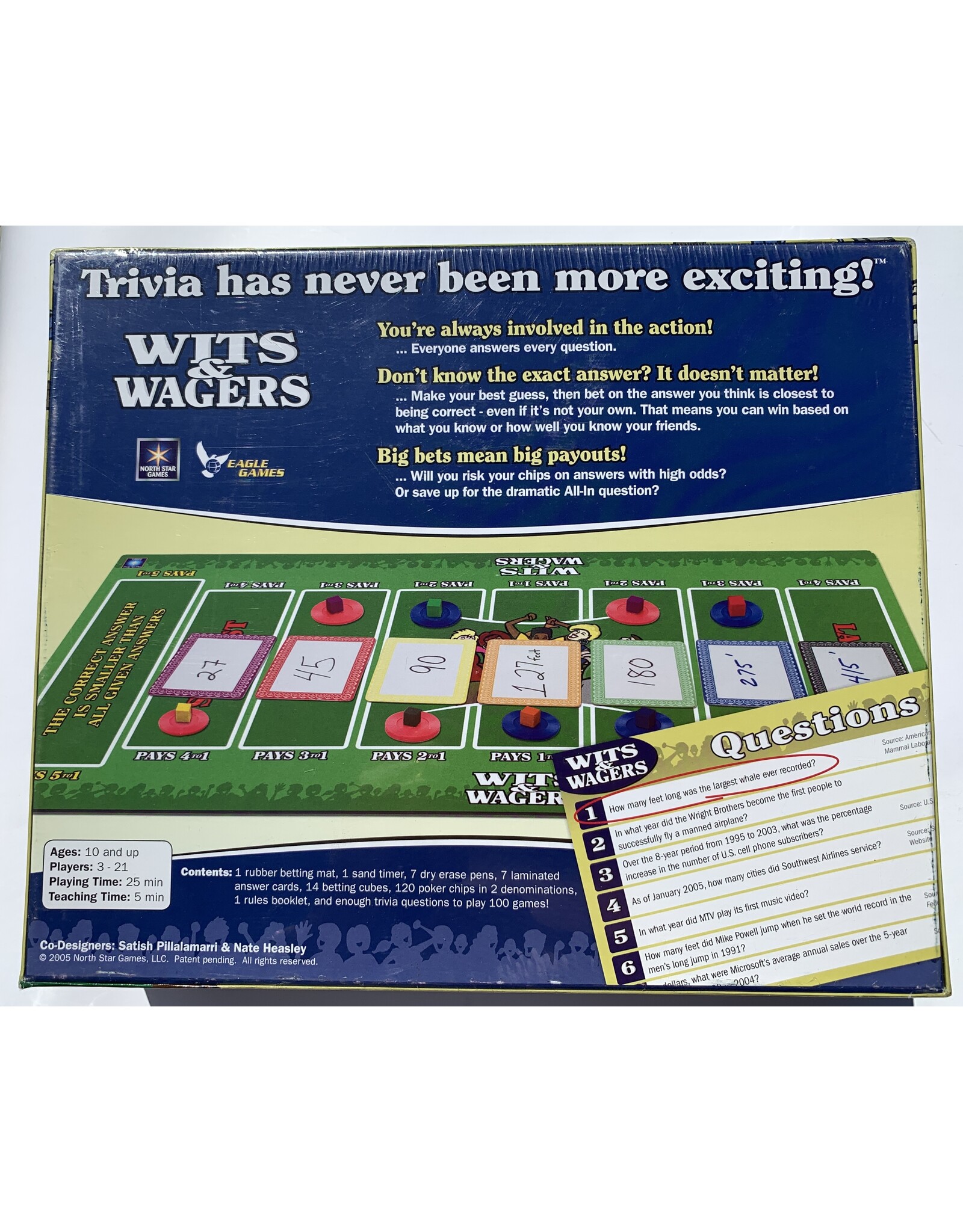 North Star Games Wits & Wagers (2005) (nis)