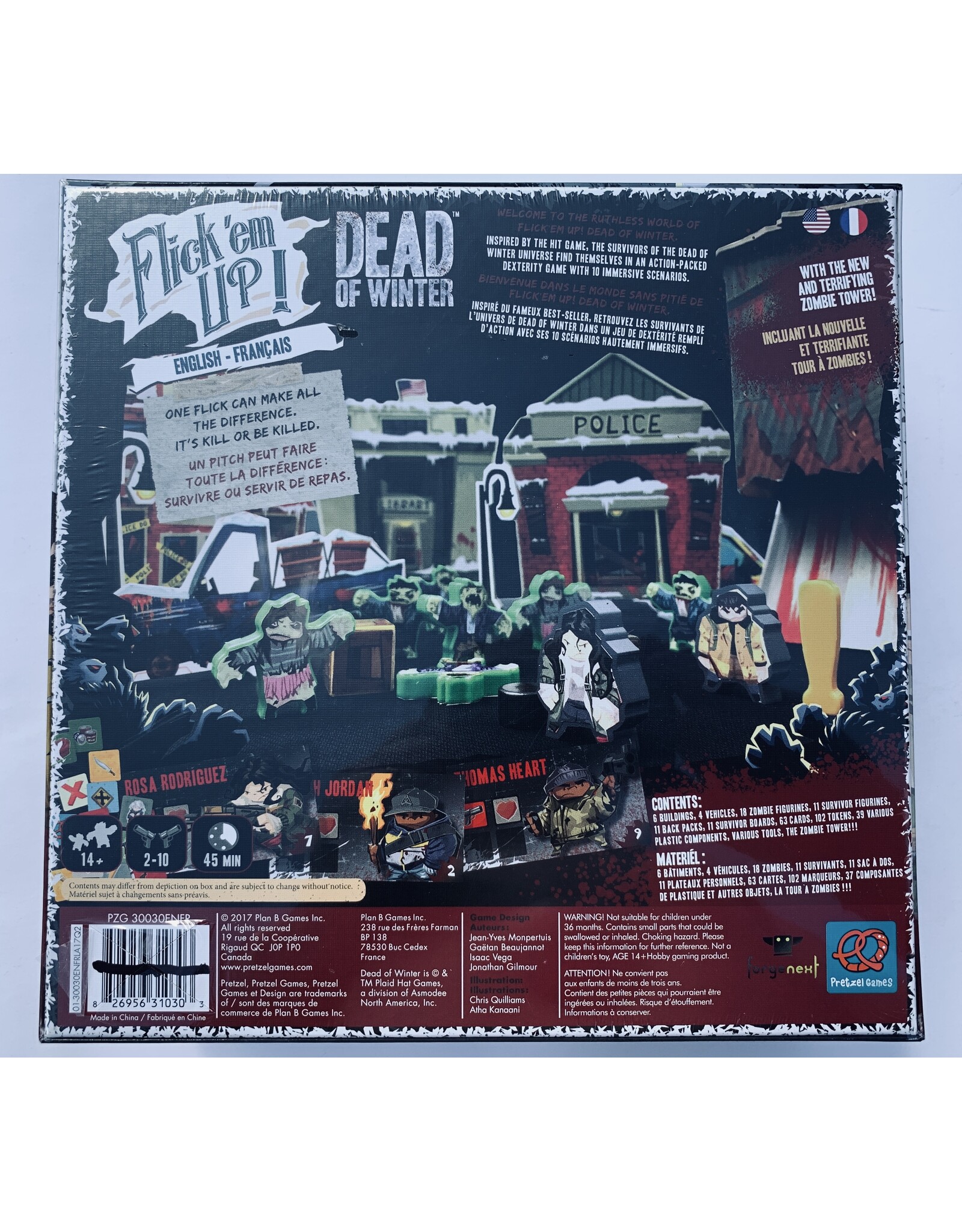 Pretzel Games Flick 'em Up!: Dead of Winter NIS (2017)