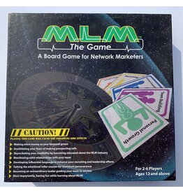 MLM The Game-A Board Game For Network Marketers Version 2.2  (2005) (used)
