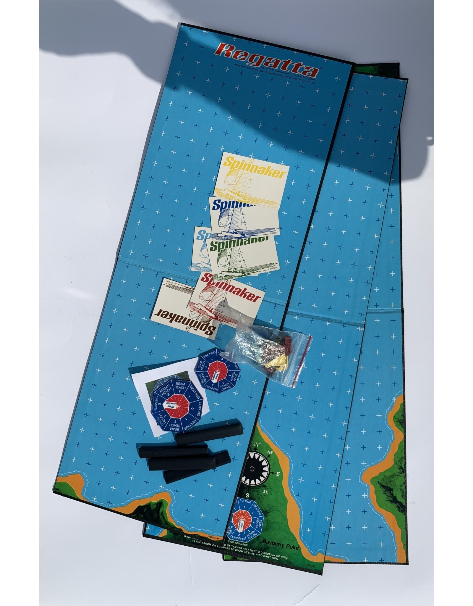Avalon Hill Game Company Regatta Used Board Game (1967)