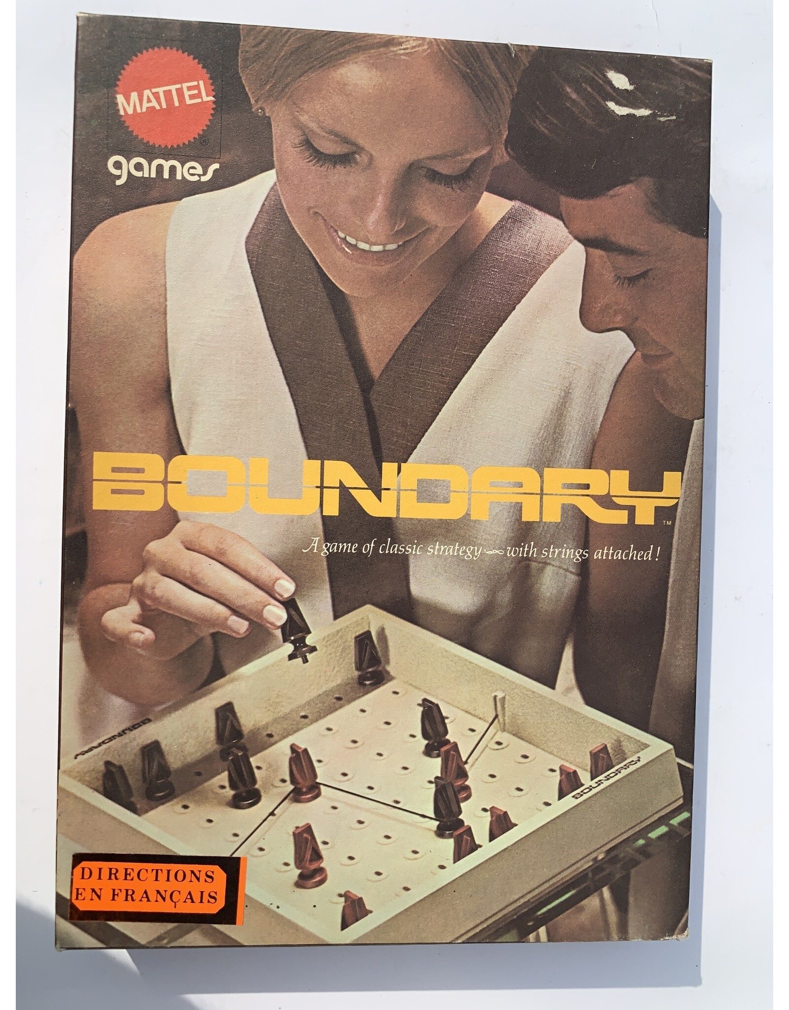 Mattel Boundary Used Board Game (1970)