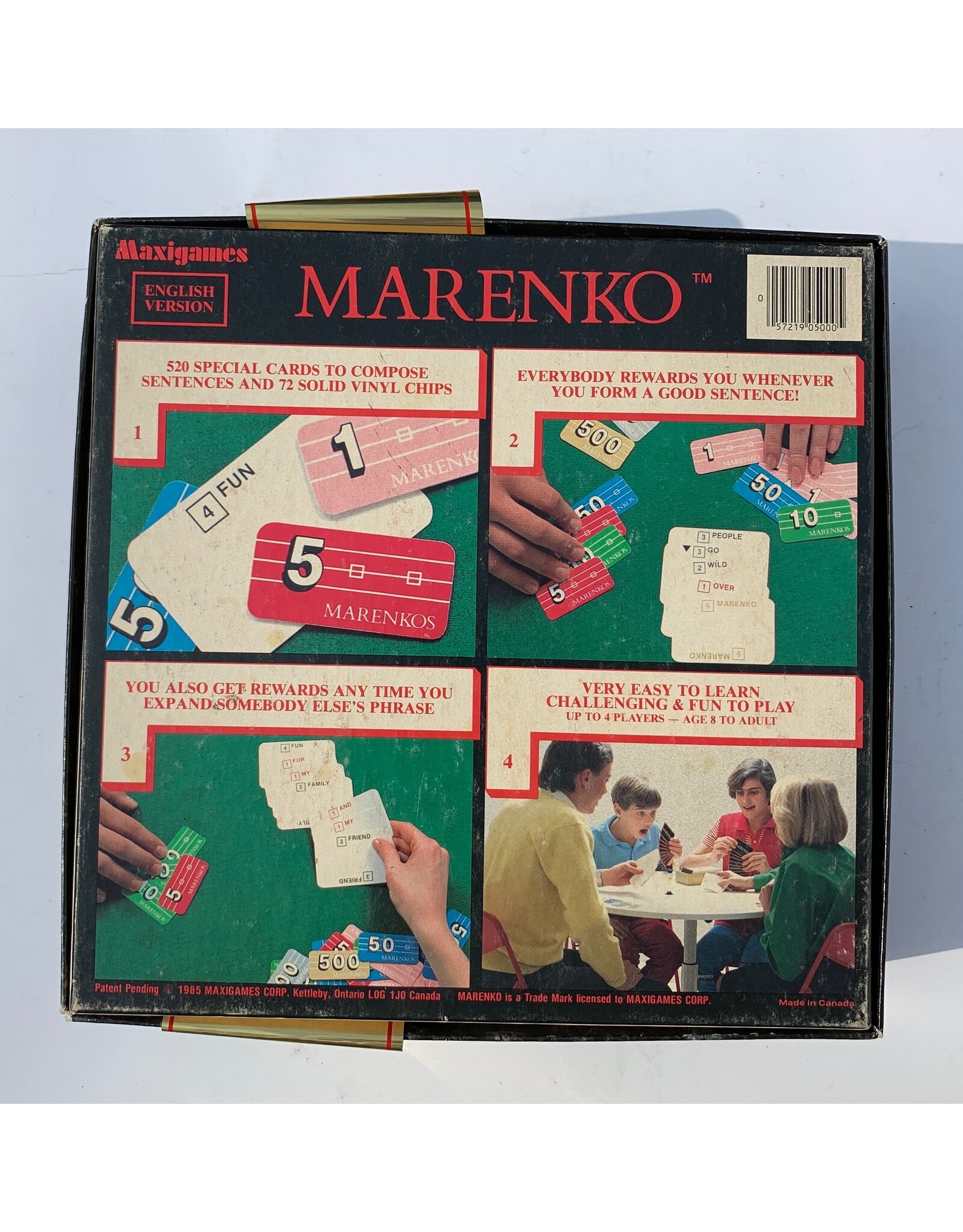 Maxigames Marenko: The Phrase Game (1985) (used)