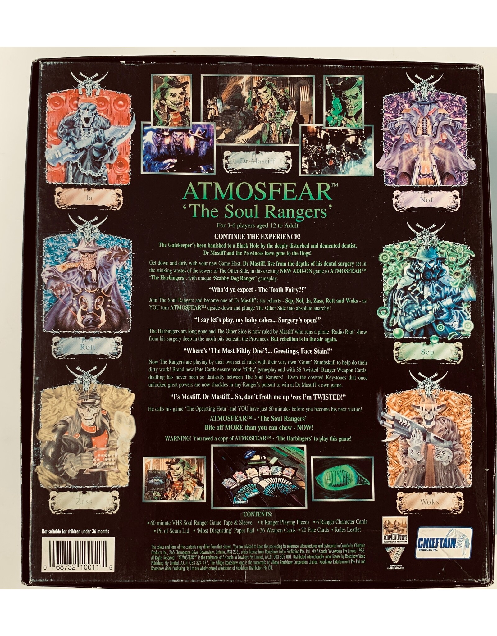 Atmosfear: The Soul Rangers (1996) (used)