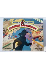 University Games Where in the World is Carmen Sandiego? Used Board Game (1992)