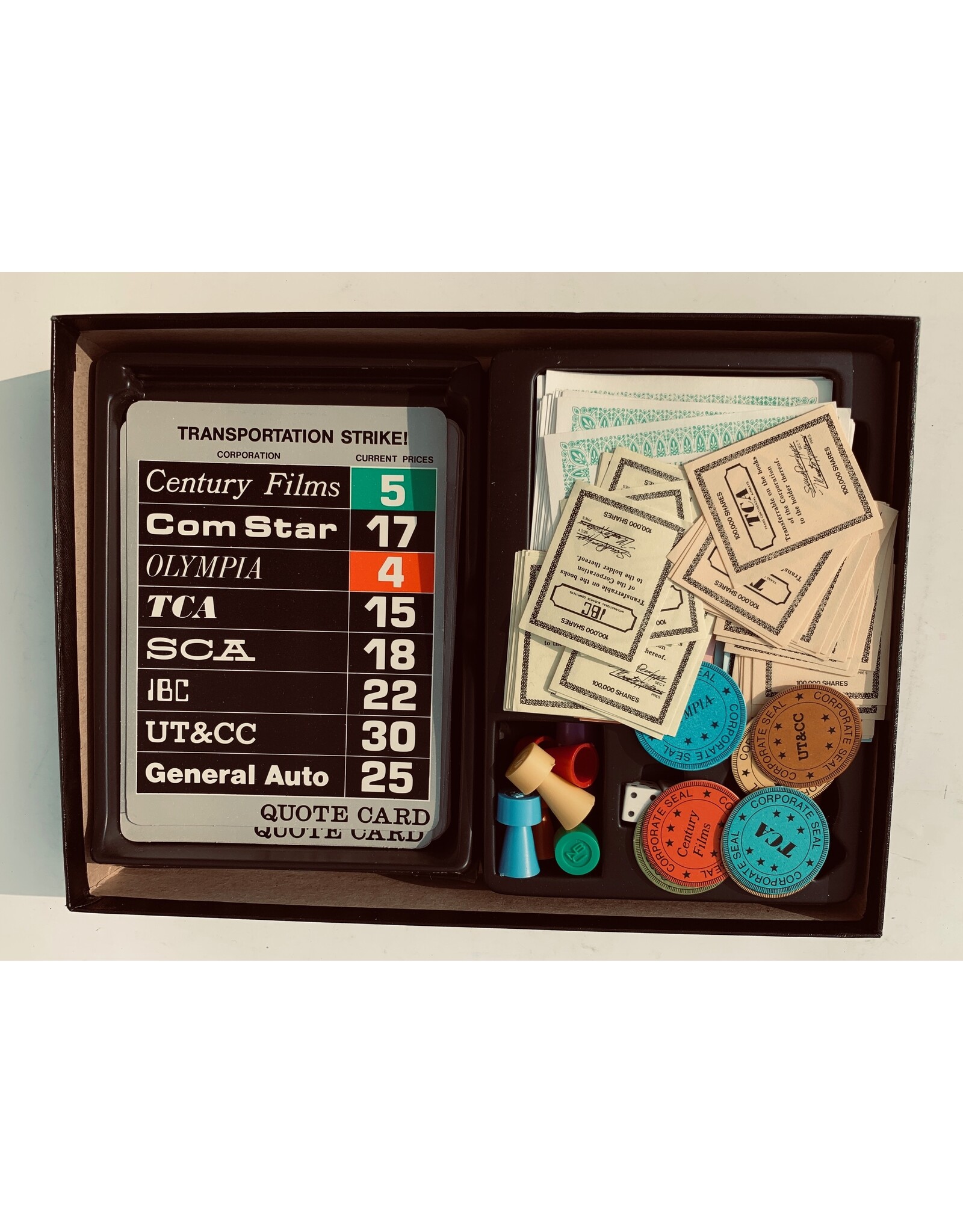 Hasbro The World of Wall Street (1969) (used)