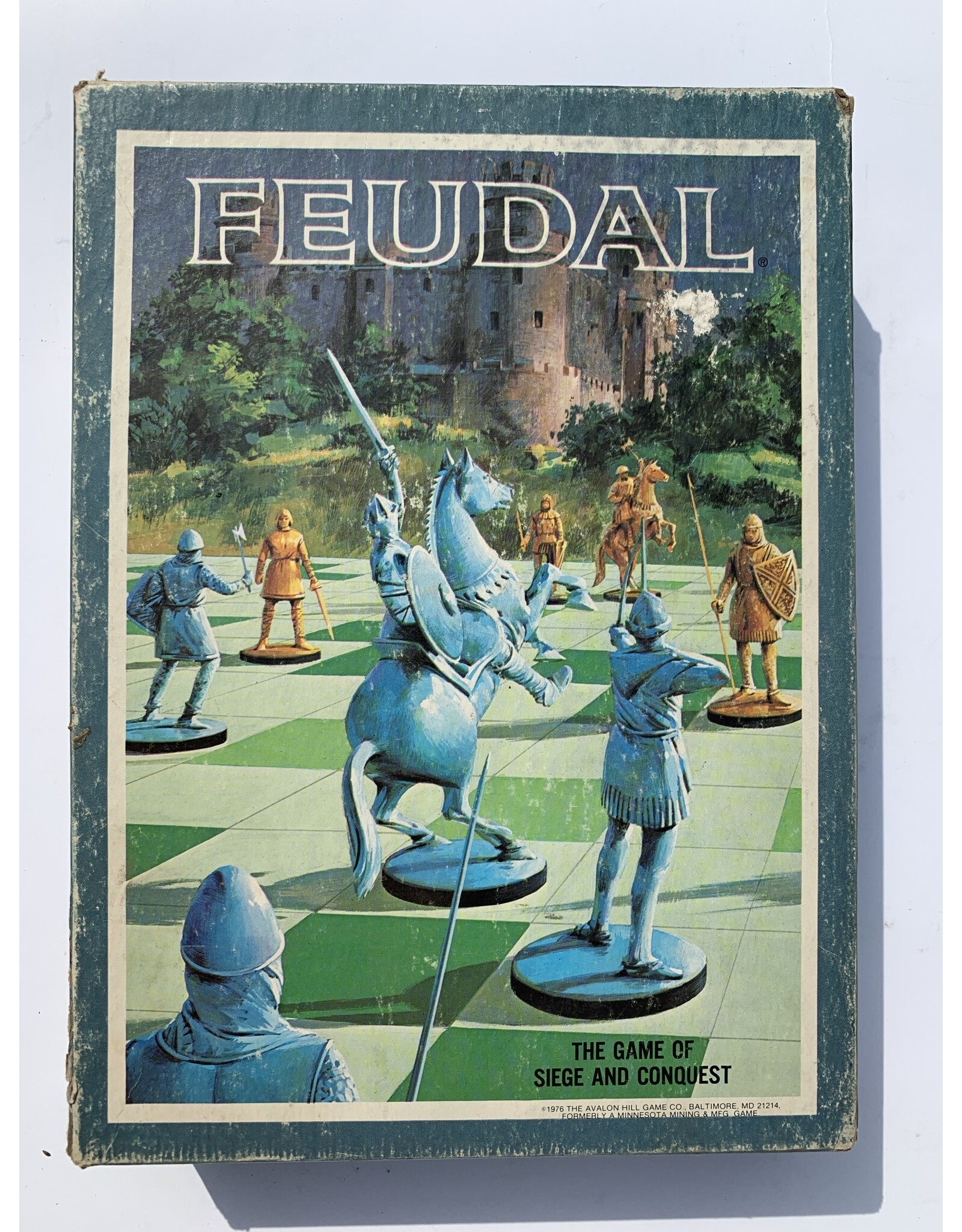Avalon Hill Game Company Feudal (1967) (used) (Made in 1976)