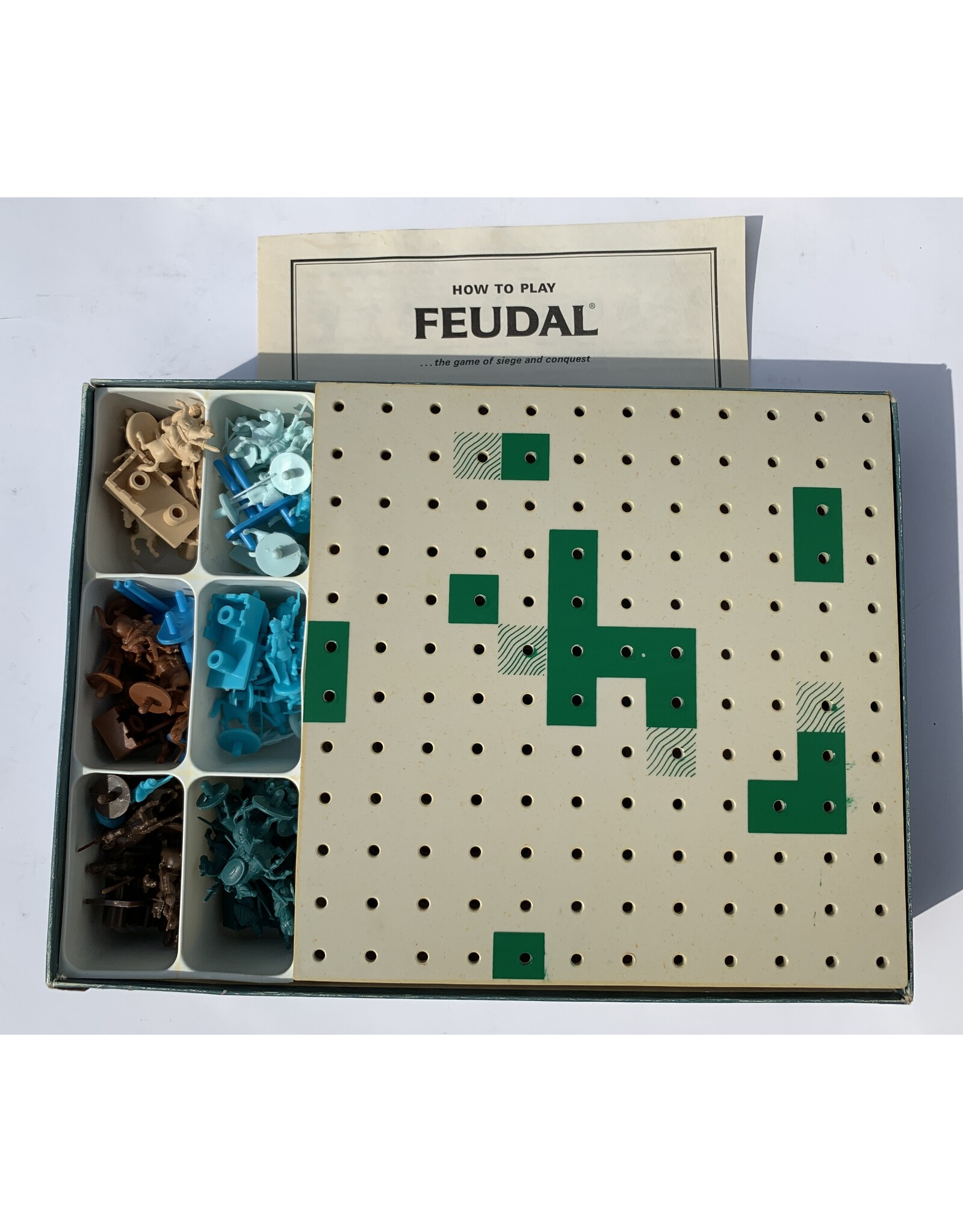 Avalon Hill Game Company Feudal (1967) (used) (Made in 1976)