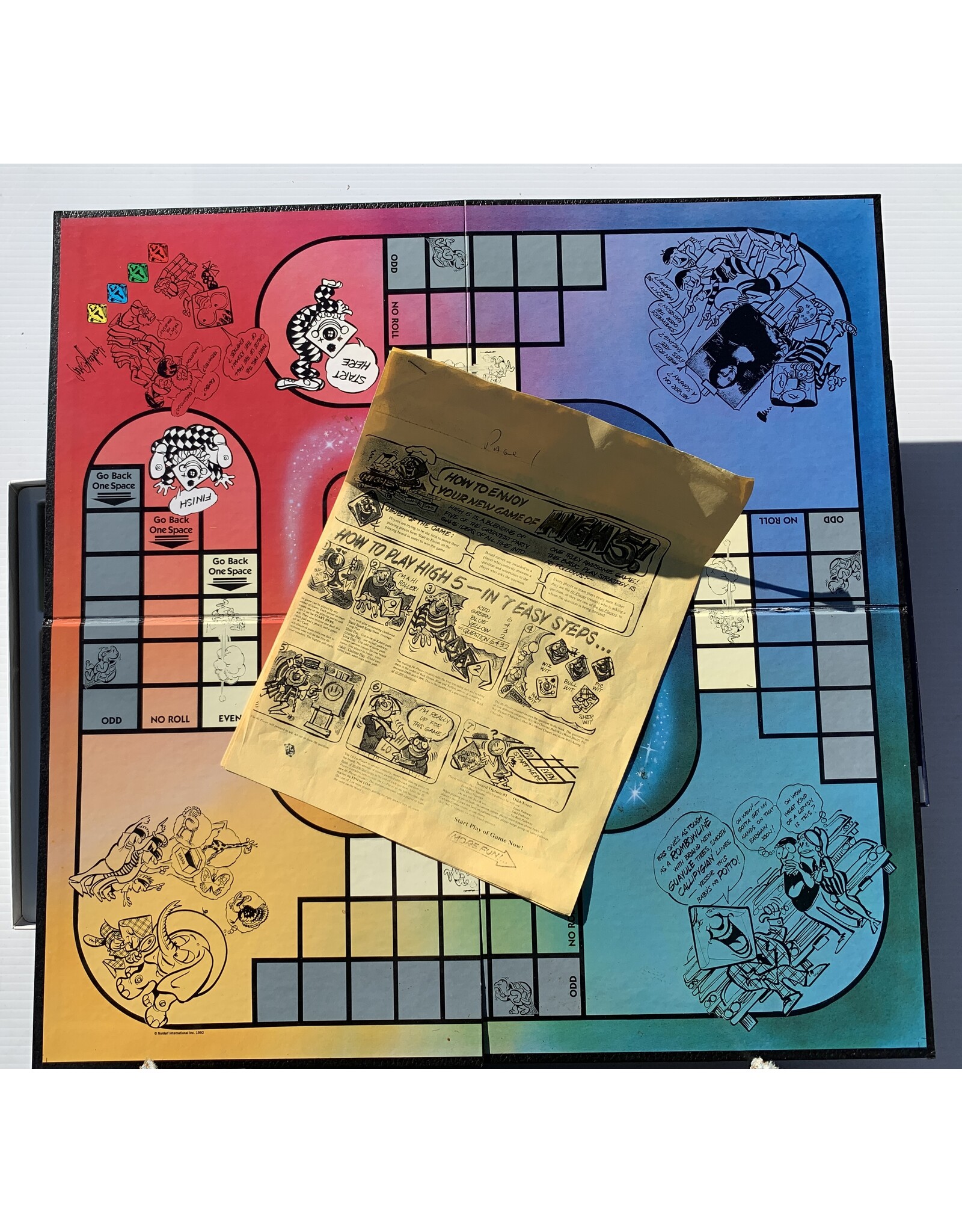 Nordelf International High 5 Used Board Game (1992)