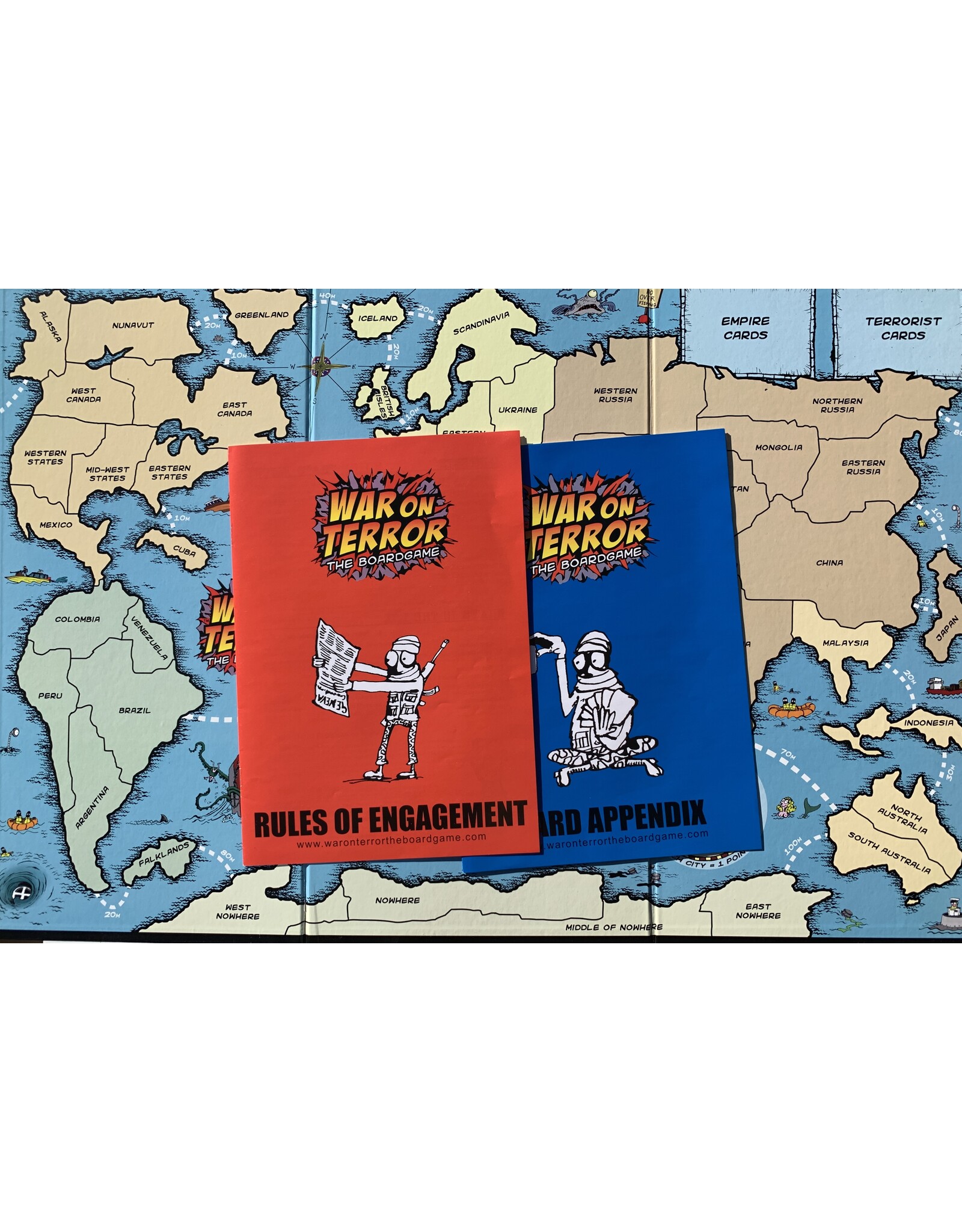 terrorbull games War on Terror: The Boardgame (2006) (used)