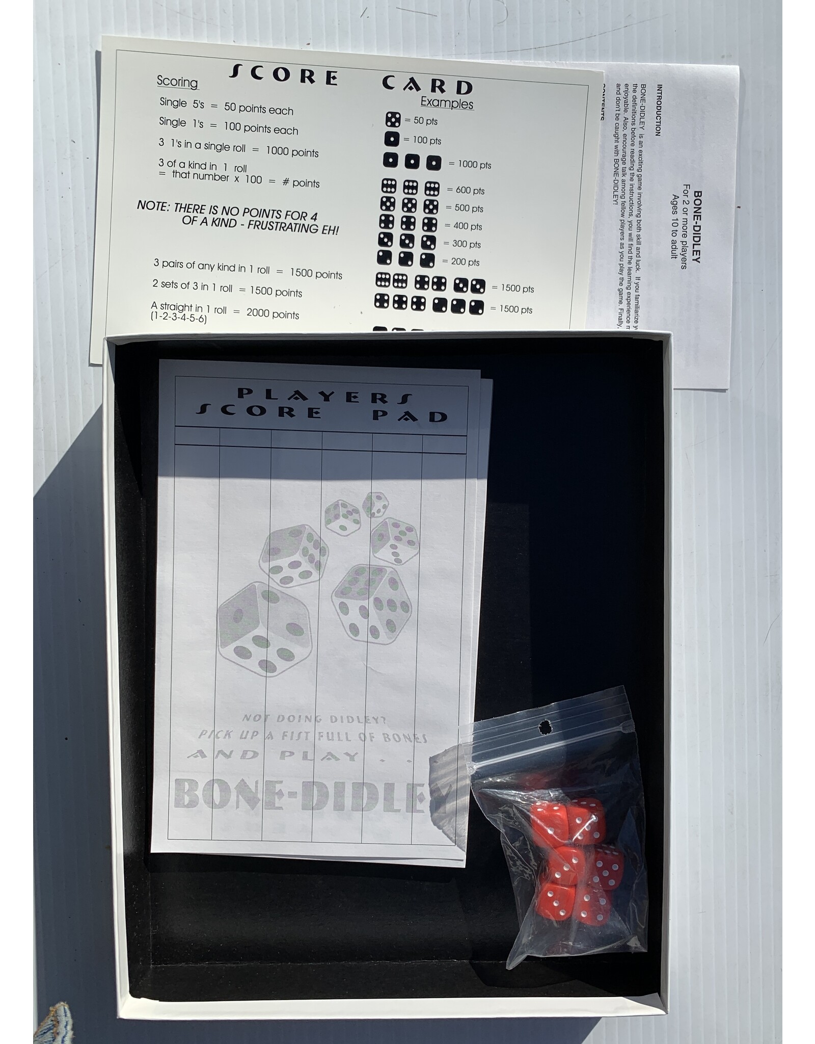 Bone-Didley(1970 est) (used)