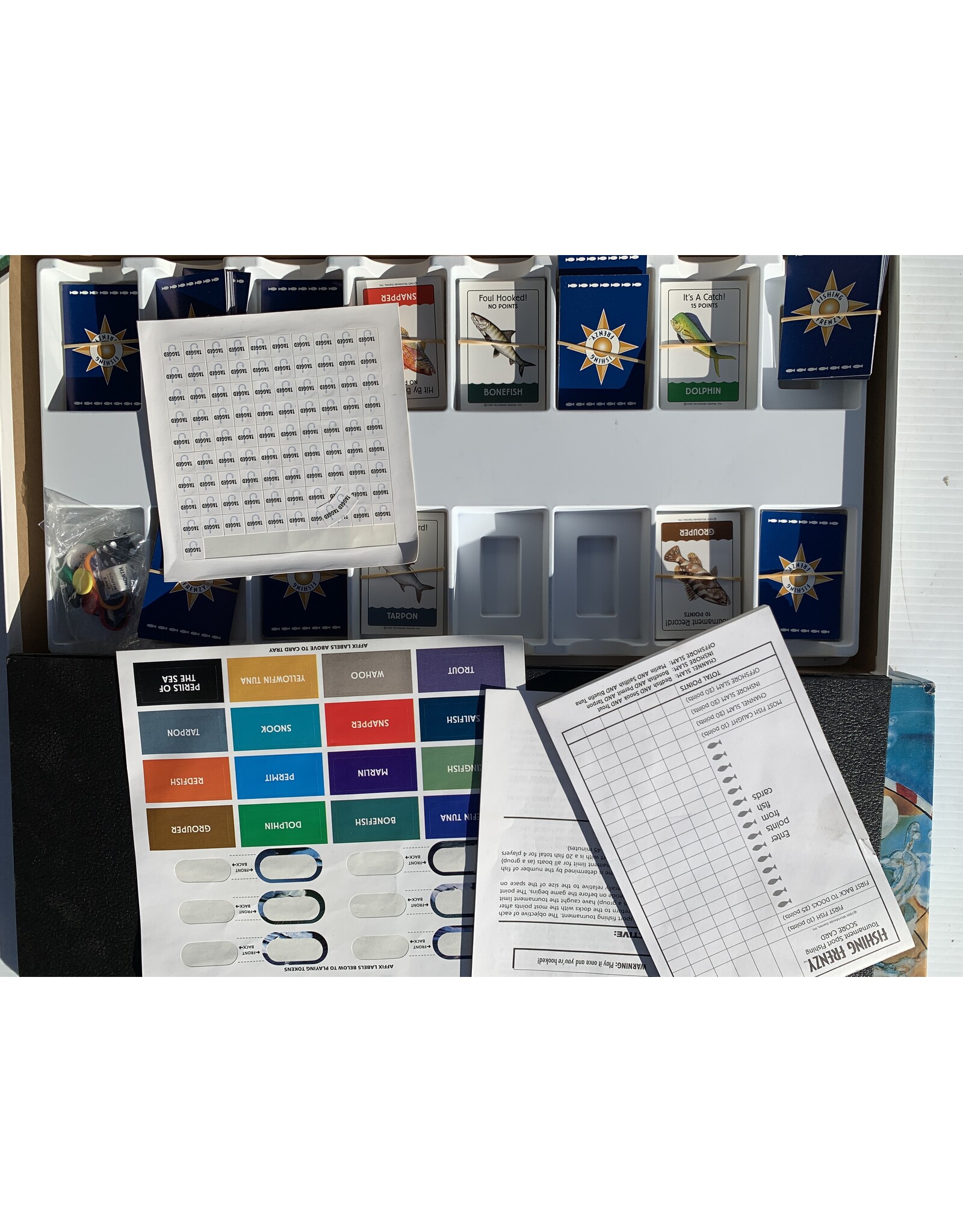 WorldWide Games Fishing Frenzy (1995) (used)