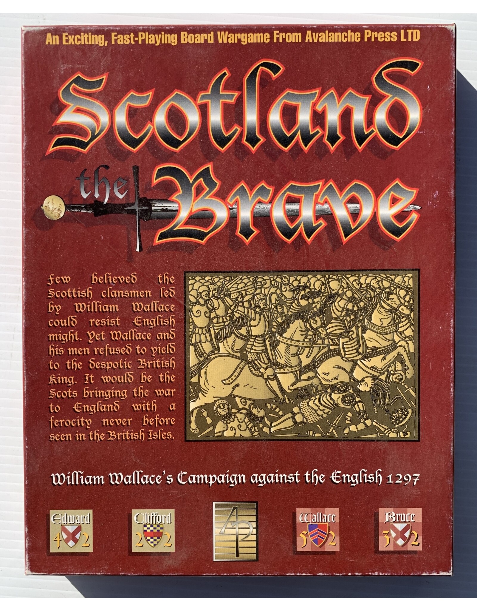Avalanche Press Scotland the Brave (1998) (used) (unpunched)
