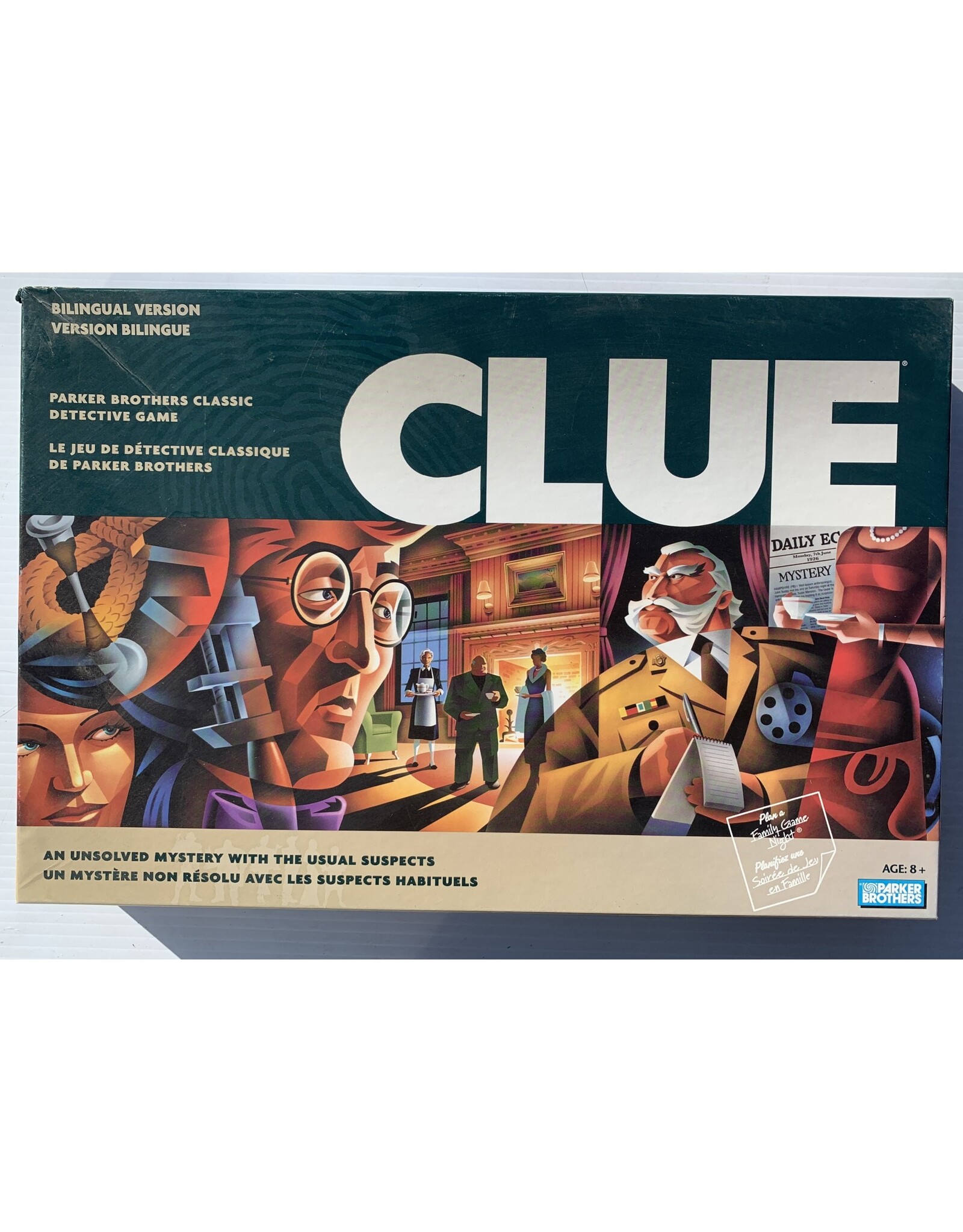 PARKER BROTHERS Clue (1949) (Made in 2002)